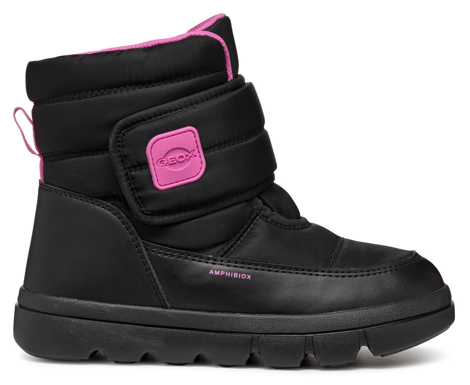 Geox Winterlaarzen J WILLABOOM GIRL B A Klittenbandlaarzen, babylaarzen sneeuwlaarzen met plateausool