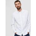 selected homme overhemd met lange mouwen rick-ox flex shirt wit