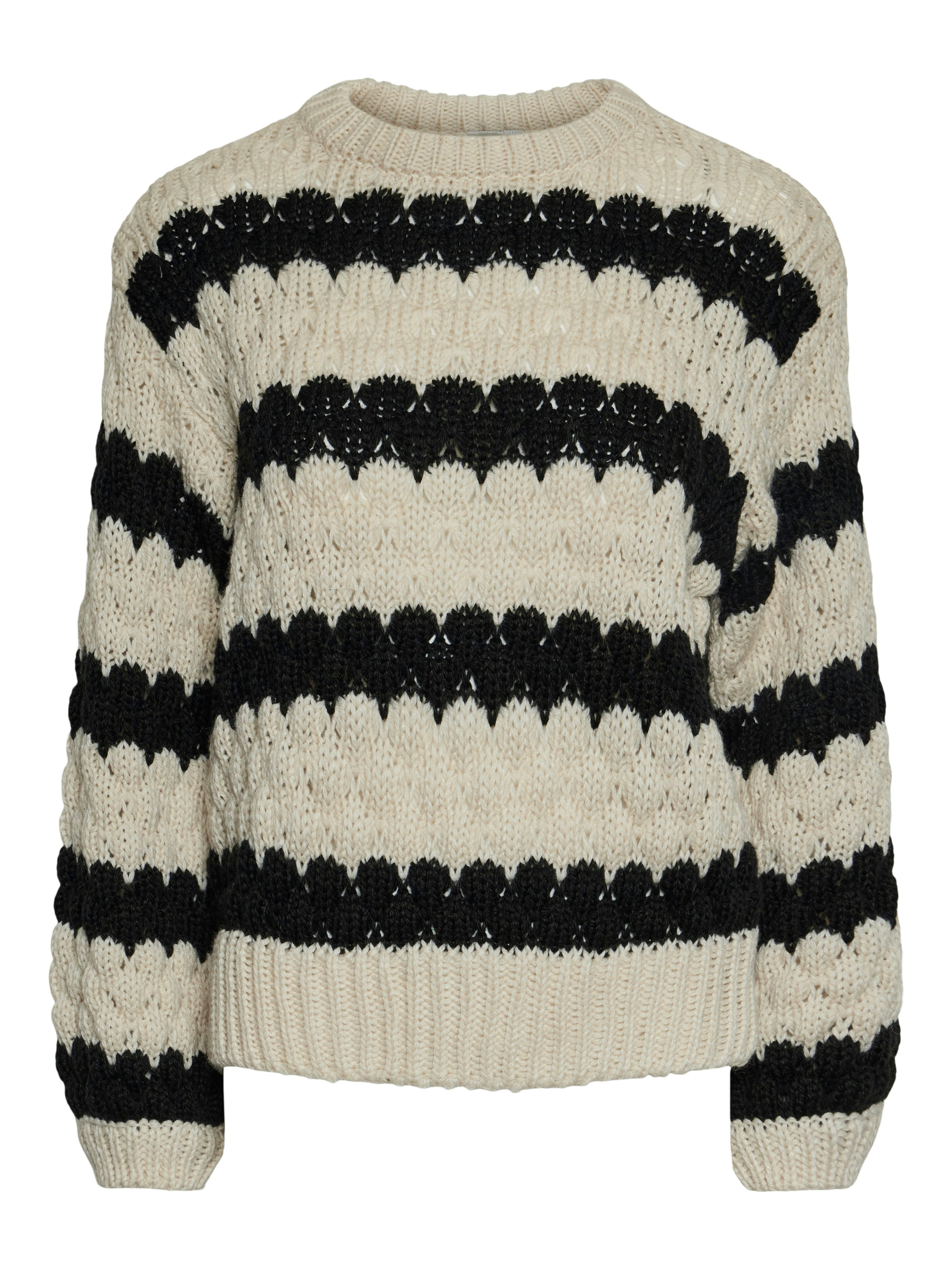 Y.A.S Gebreide trui YASBUBBA LS KNIT PULLOVER S. NOOS