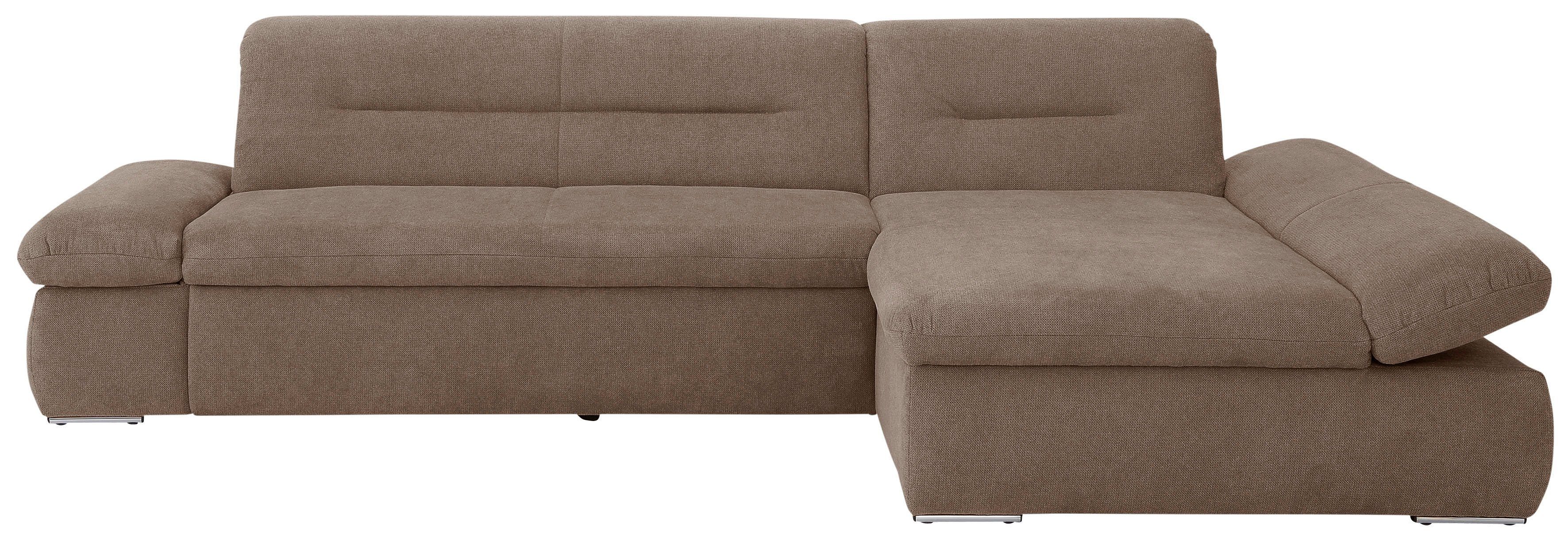 INOSIGN Hoekbank Avesa L-vorm Naar keuze met armleuningverstelling en slaapfunctie, bxdxh: 300x172x80cm