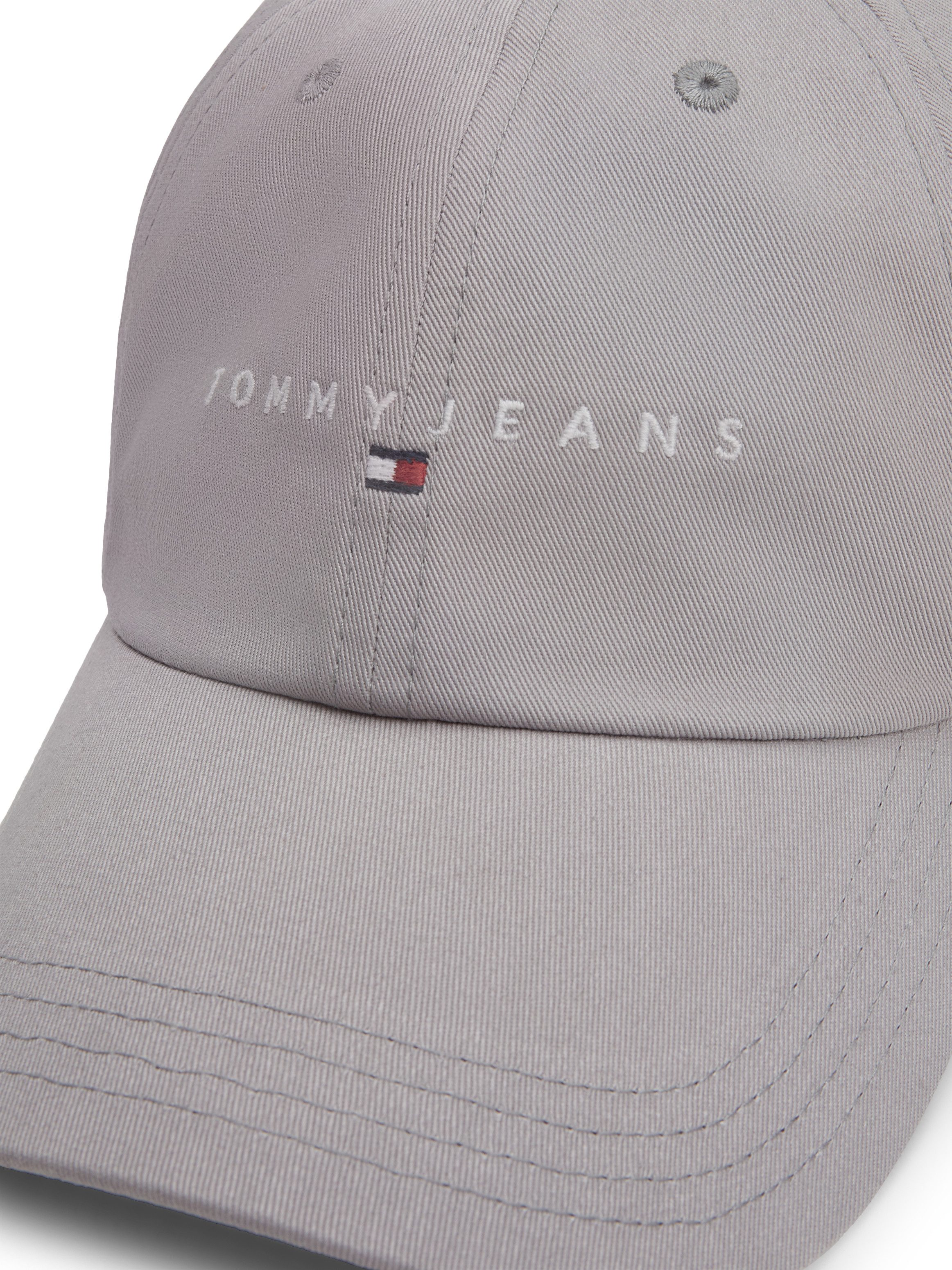 TOMMY JEANS Baseball pet TJM LINEAR LOGO 6-PANEL CAP met geborduurd logo-opschrift
