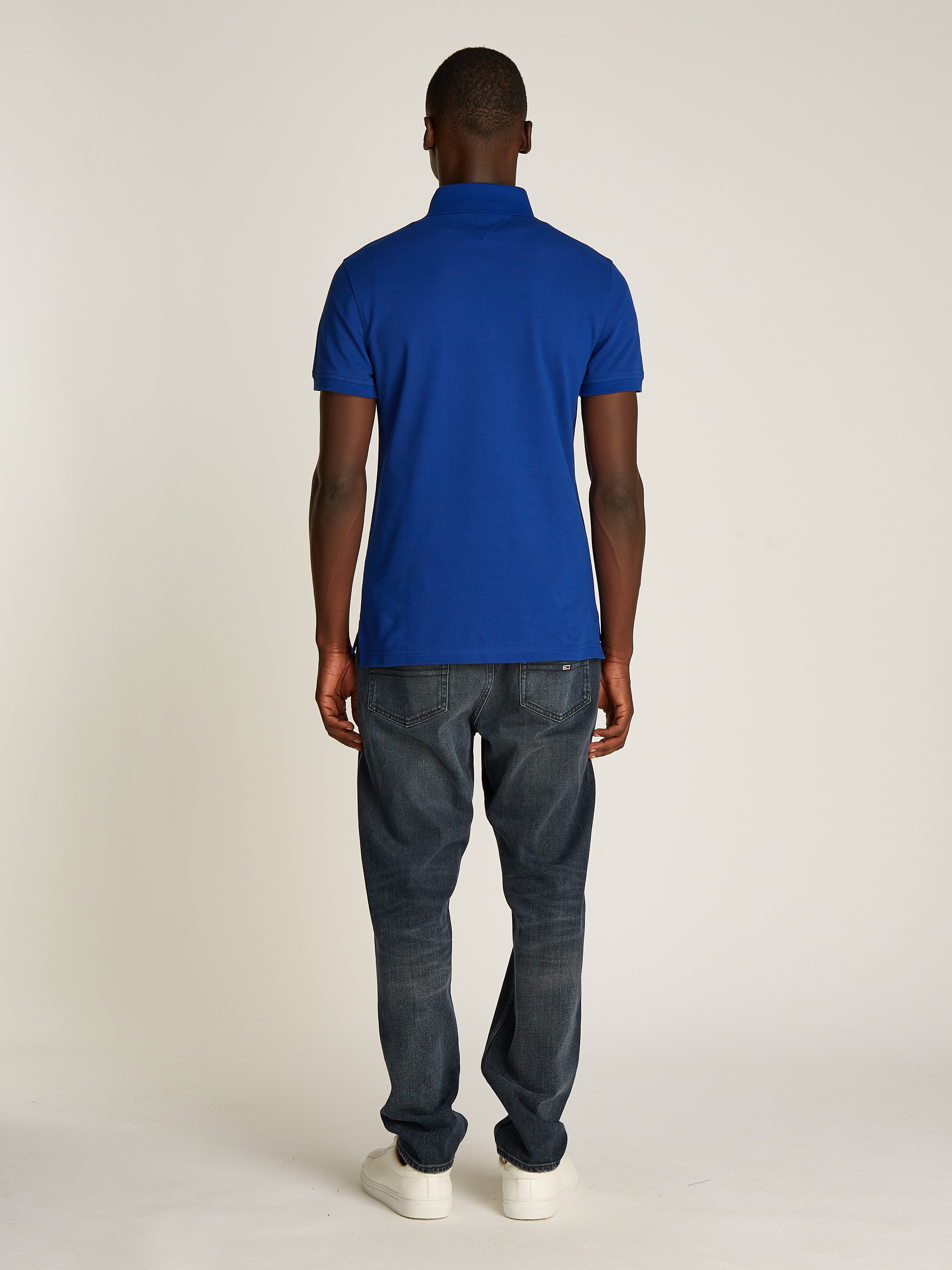 Tommy Hilfiger Poloshirt 1985 SLIM POLO met borduursel en piquékwaliteit