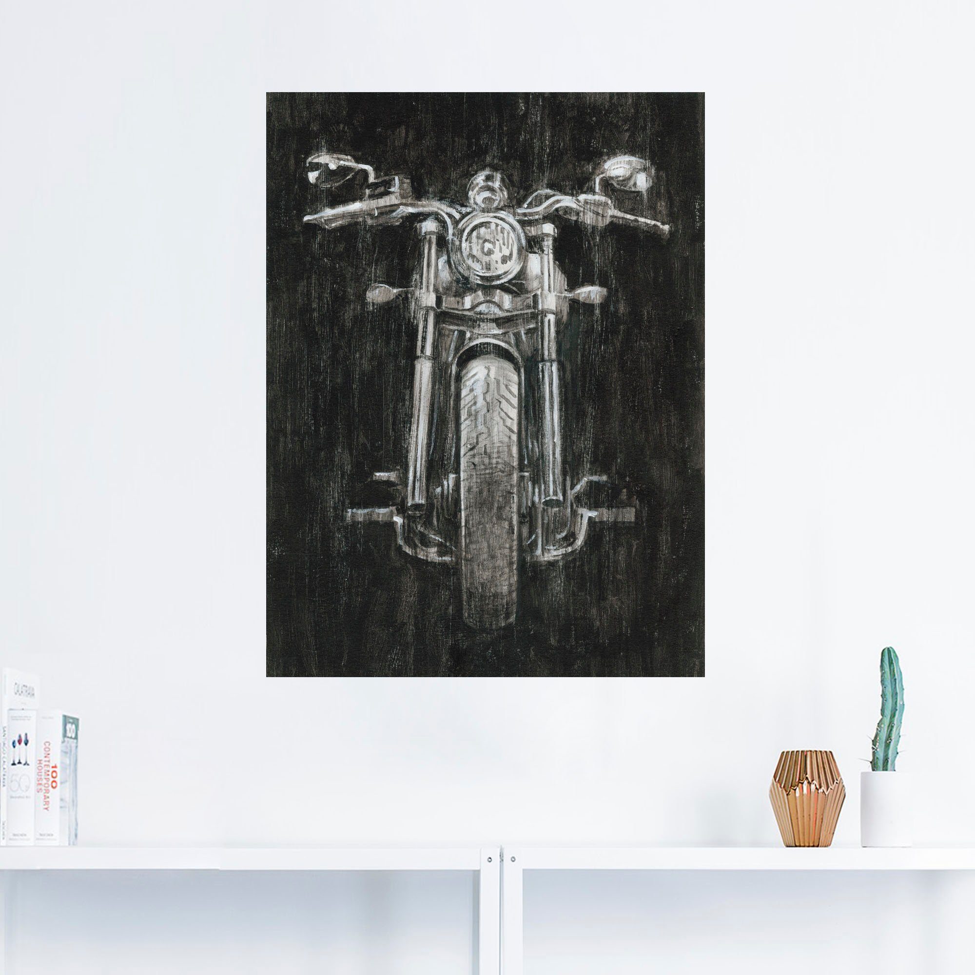 Artland Artprint Ijzeren paard I als poster, muursticker in verschillende maten