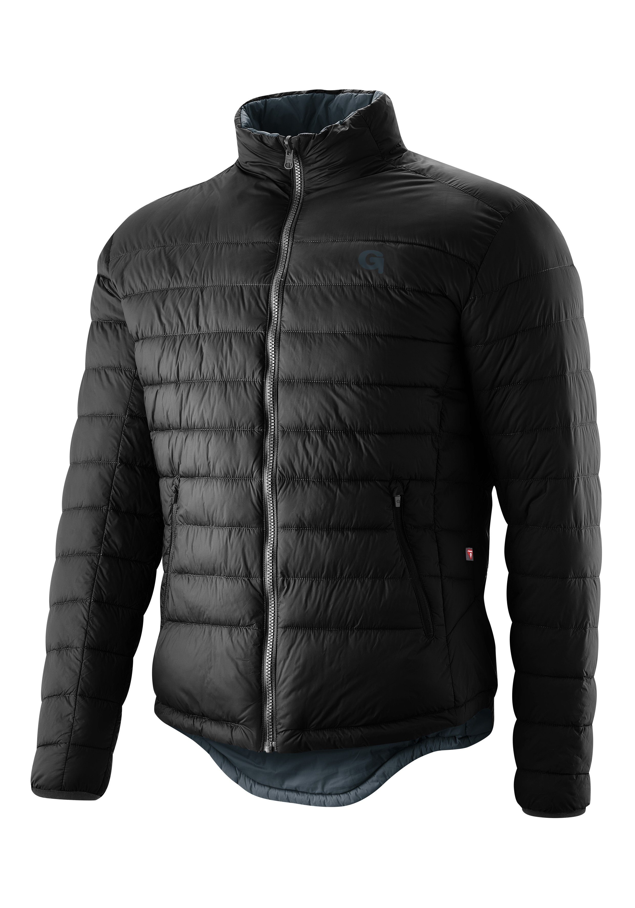 Gonso Fietsjack BEVINCO Heren Primaloft-jack, warme, ademende en winddichte omkeerbare jas
