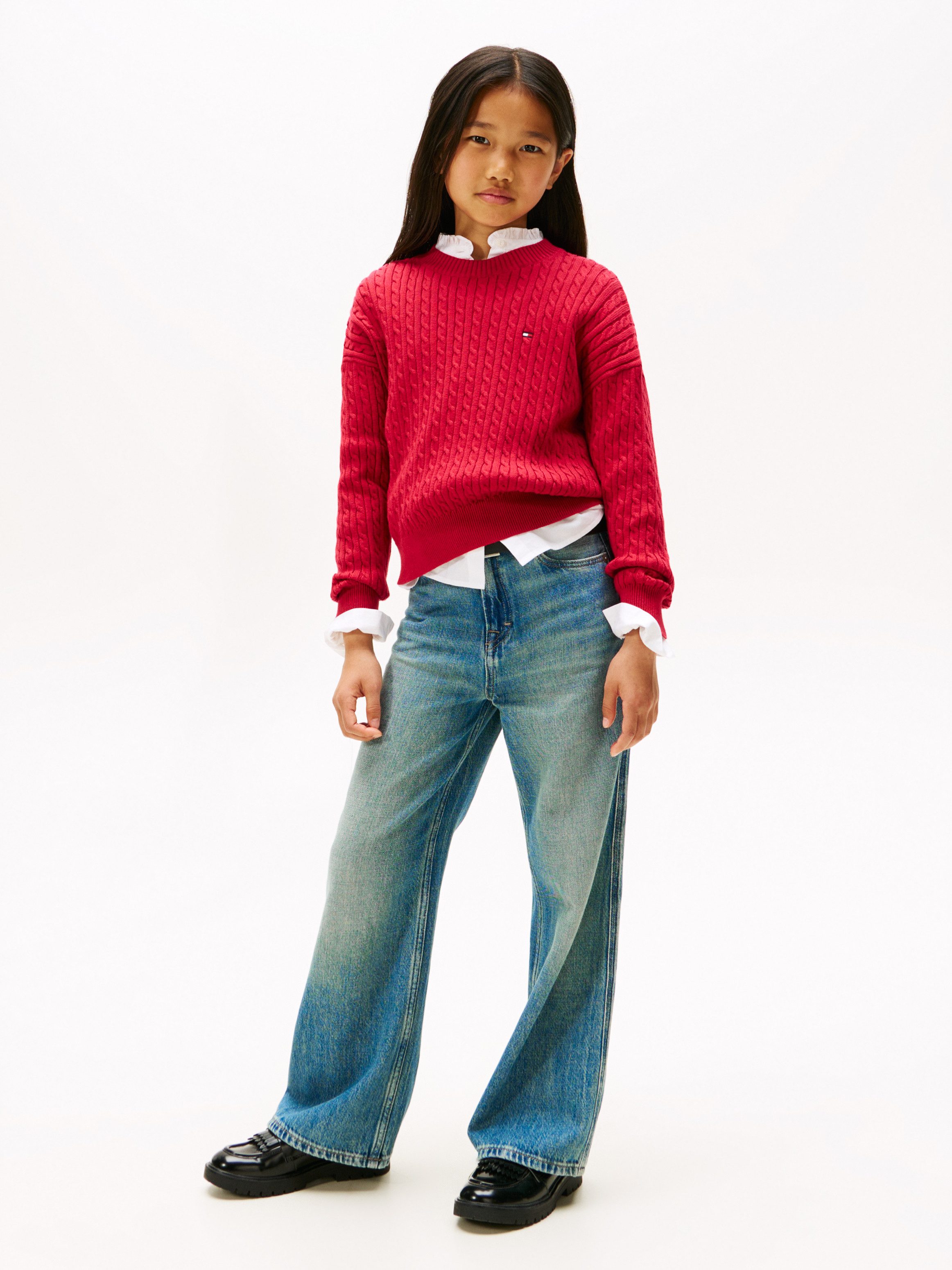 Tommy Hilfiger Gebreide trui CABLE SWEATER