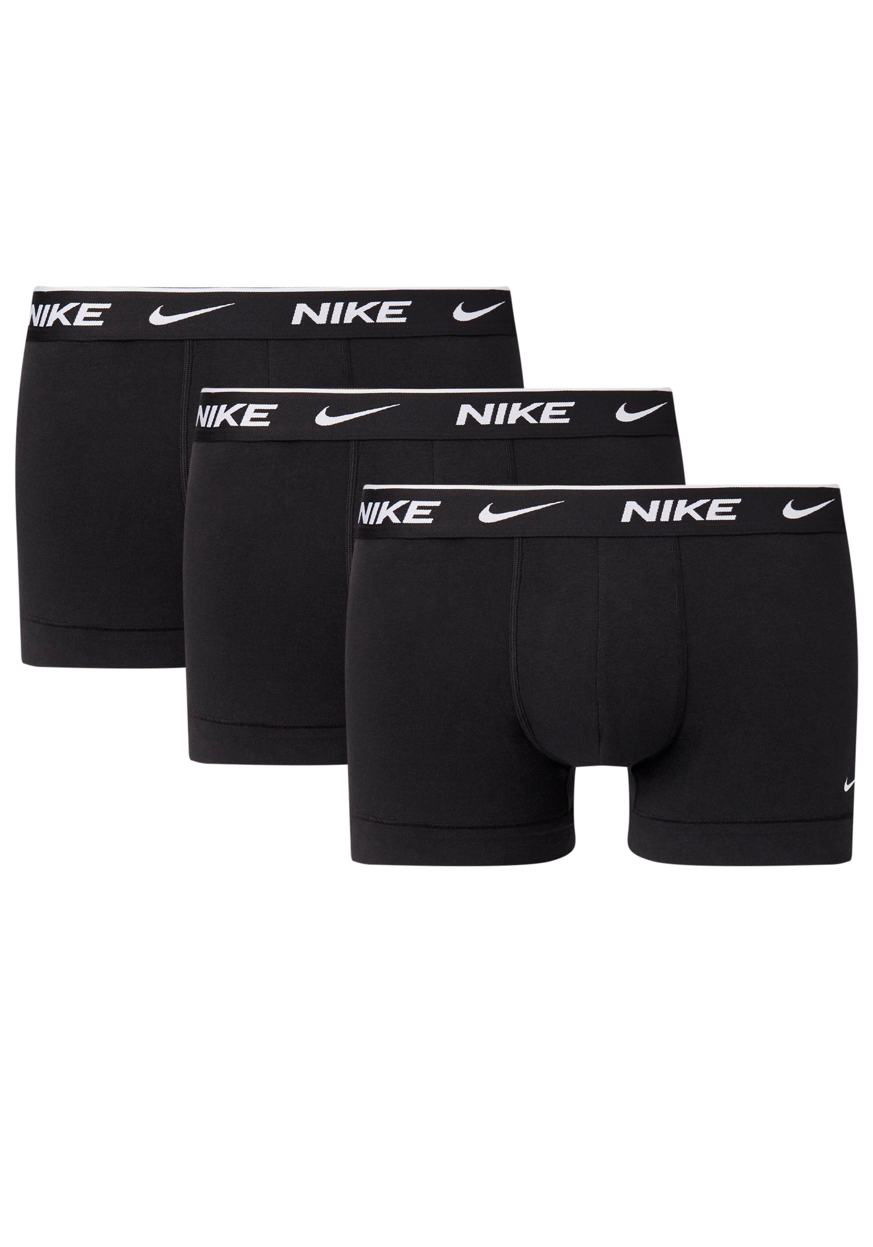 NIKE Underwear Trunk 3PK met elastische logo-band (3 stuks)