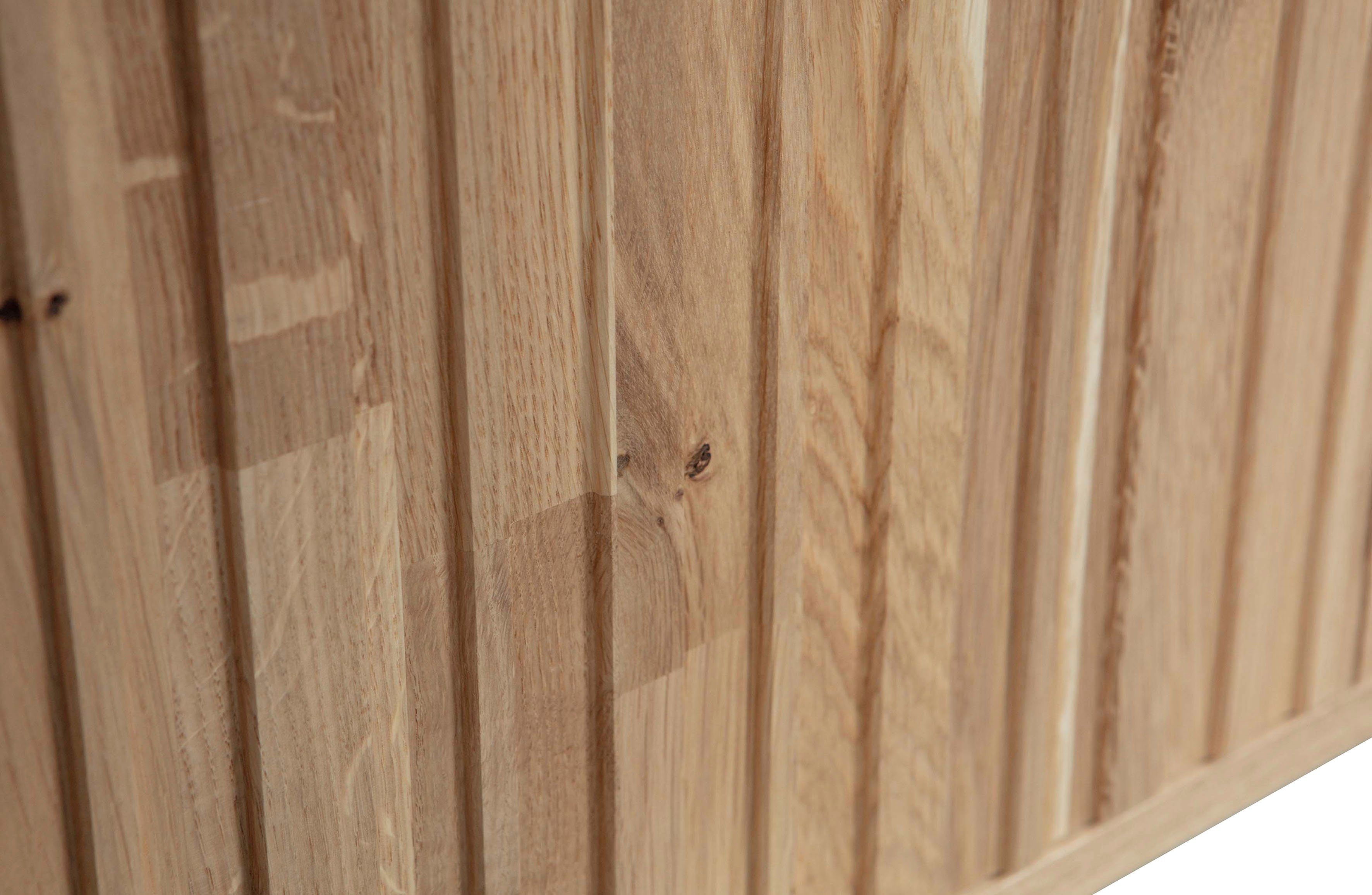 WOOOD Dressoir New Gravure, TV-commode, breedte 100 cm of 150 cm Commode hoogte 56 cm, met grafische reliëfdeuren, veel opbergruimte