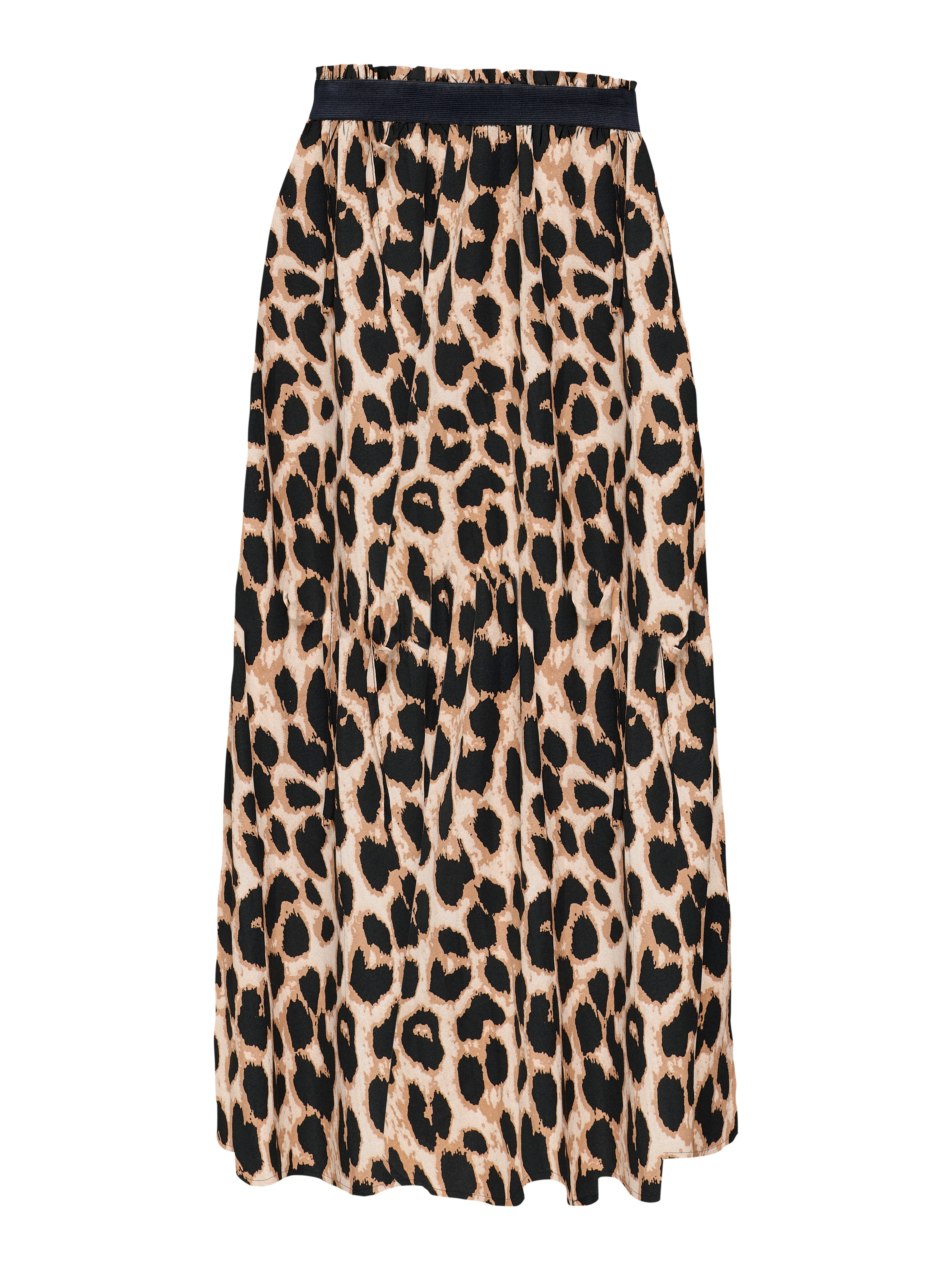 Only Maxirok ONLVENEDIG AOP LIFE LONG SKIRT