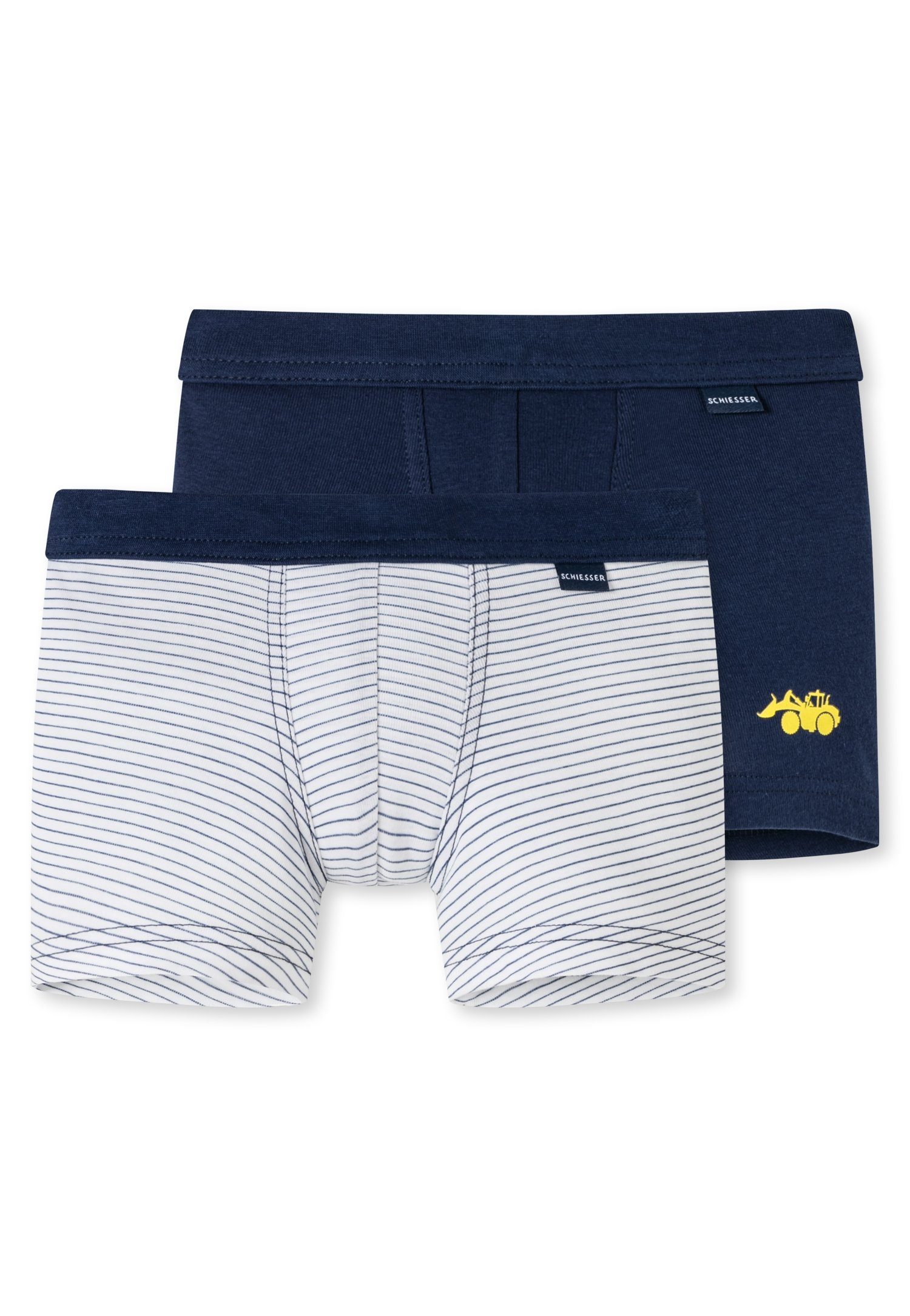 NU 20% KORTING: Schiesser Boxershort 2PACK Shorts (set, 2 stuks)