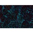 consalnet papierbehang motief met rozen blauw