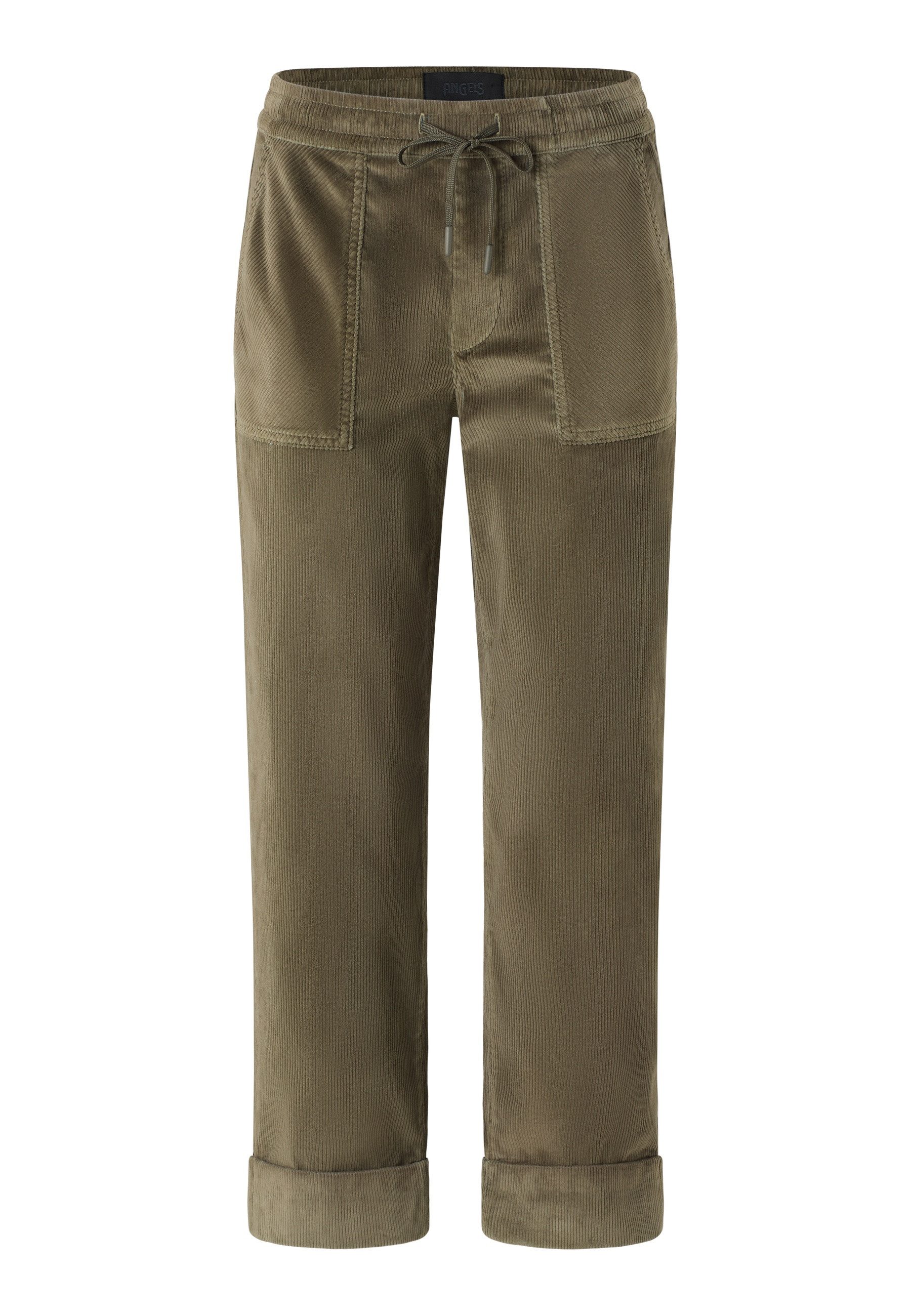 ANGELS Comfortbroek LIBERTA TU JUMP WORKER Zomerbroek van fluweelzacht corduroy