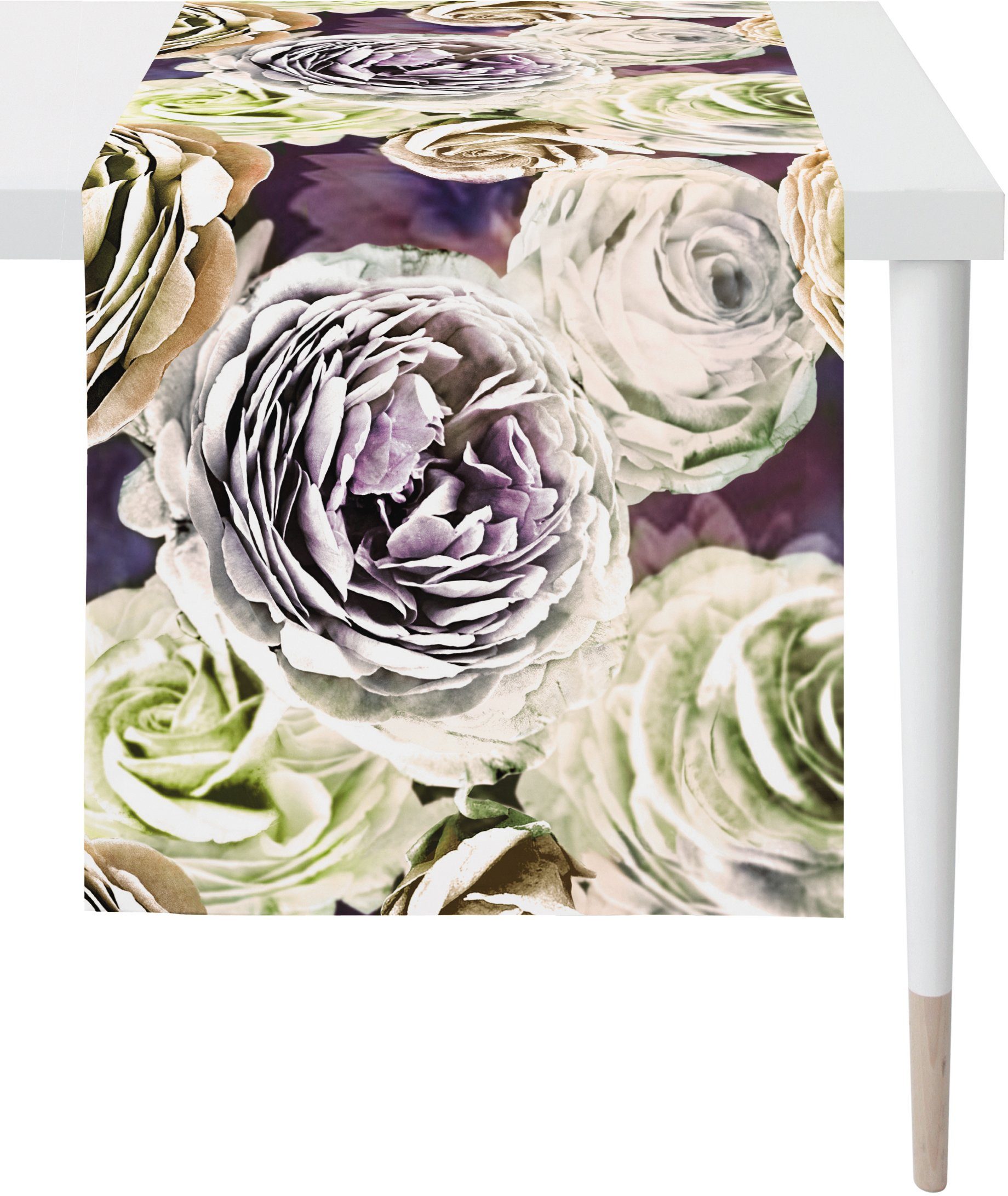 APELT Tafelloper Anais - rozen Digitale print (1 stuk)