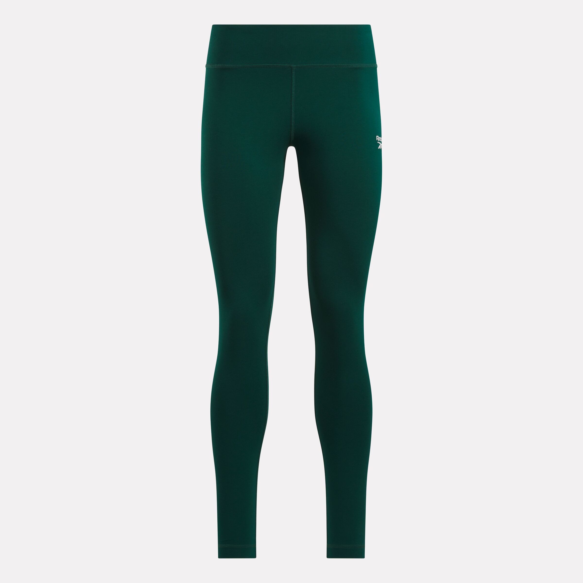 Reebok Legging RI SL COTTON LEGGING/COLLEGIATE GREEN (1-delig)