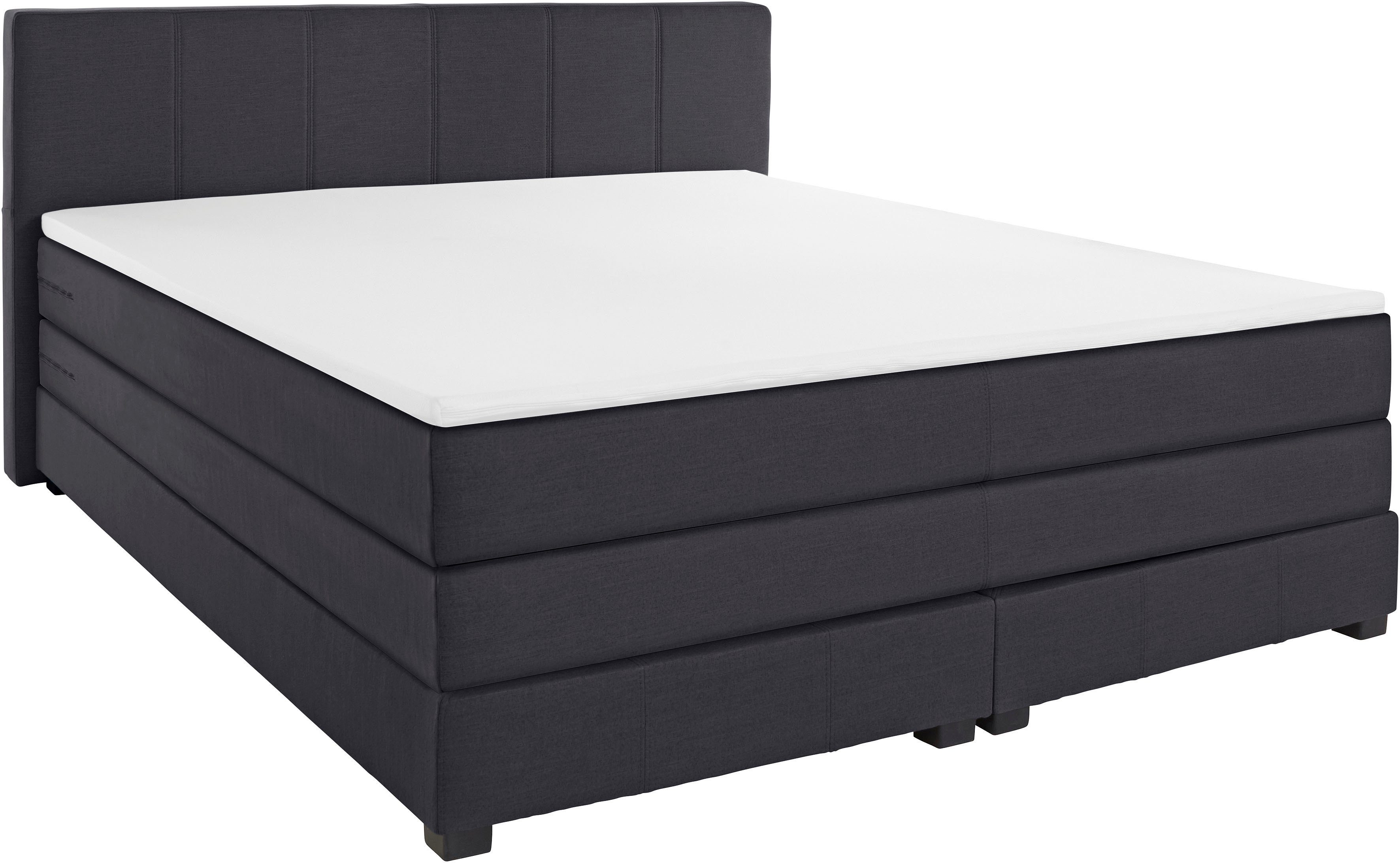 OTTO products Boxspring Peetu Pocketveringsmatras, in 4 breedten en 4 kleuren, incl. topmatras