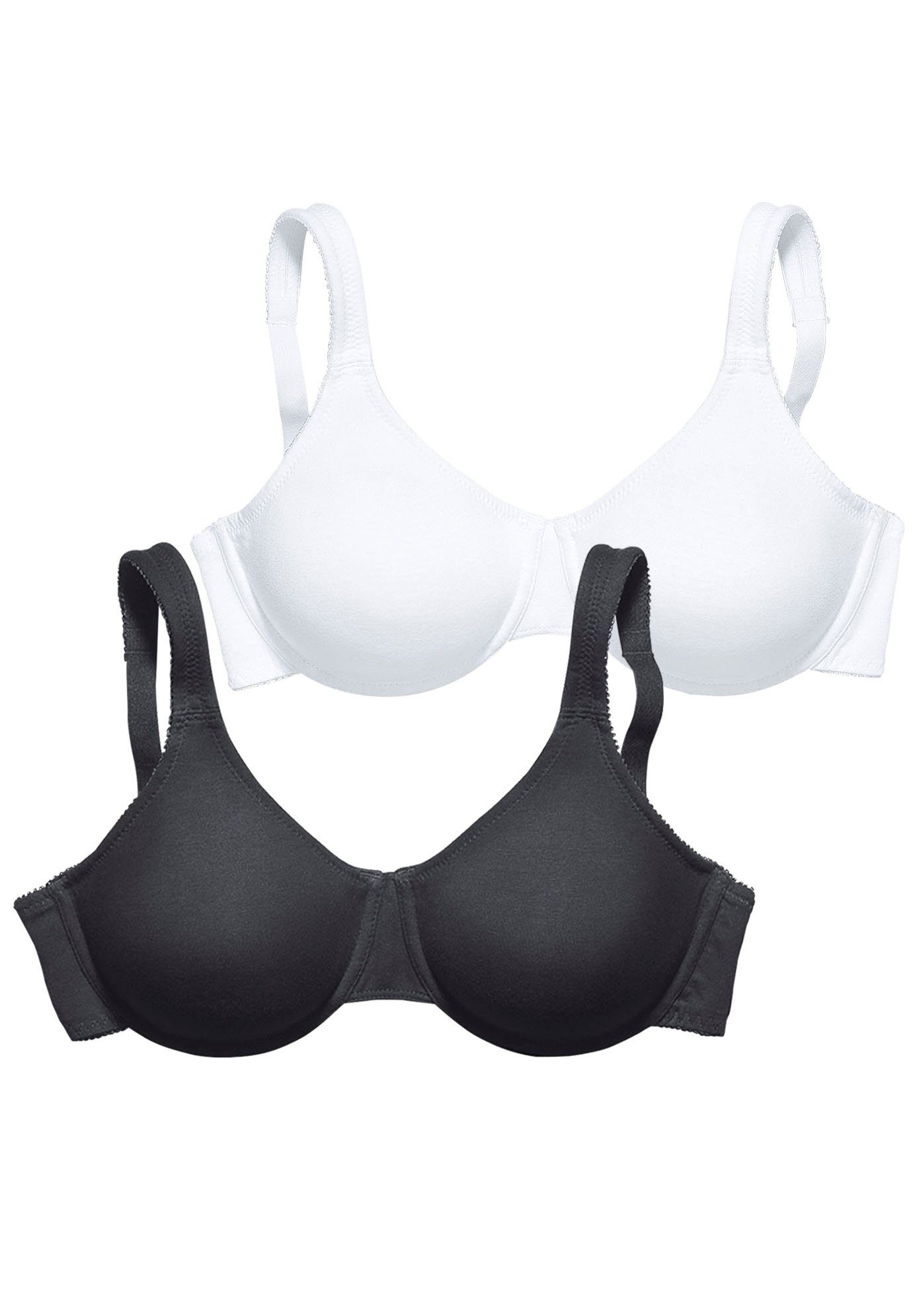 Petite fleur Minimizer-bh met beugel in katoenkwaliteit (Set van 2)