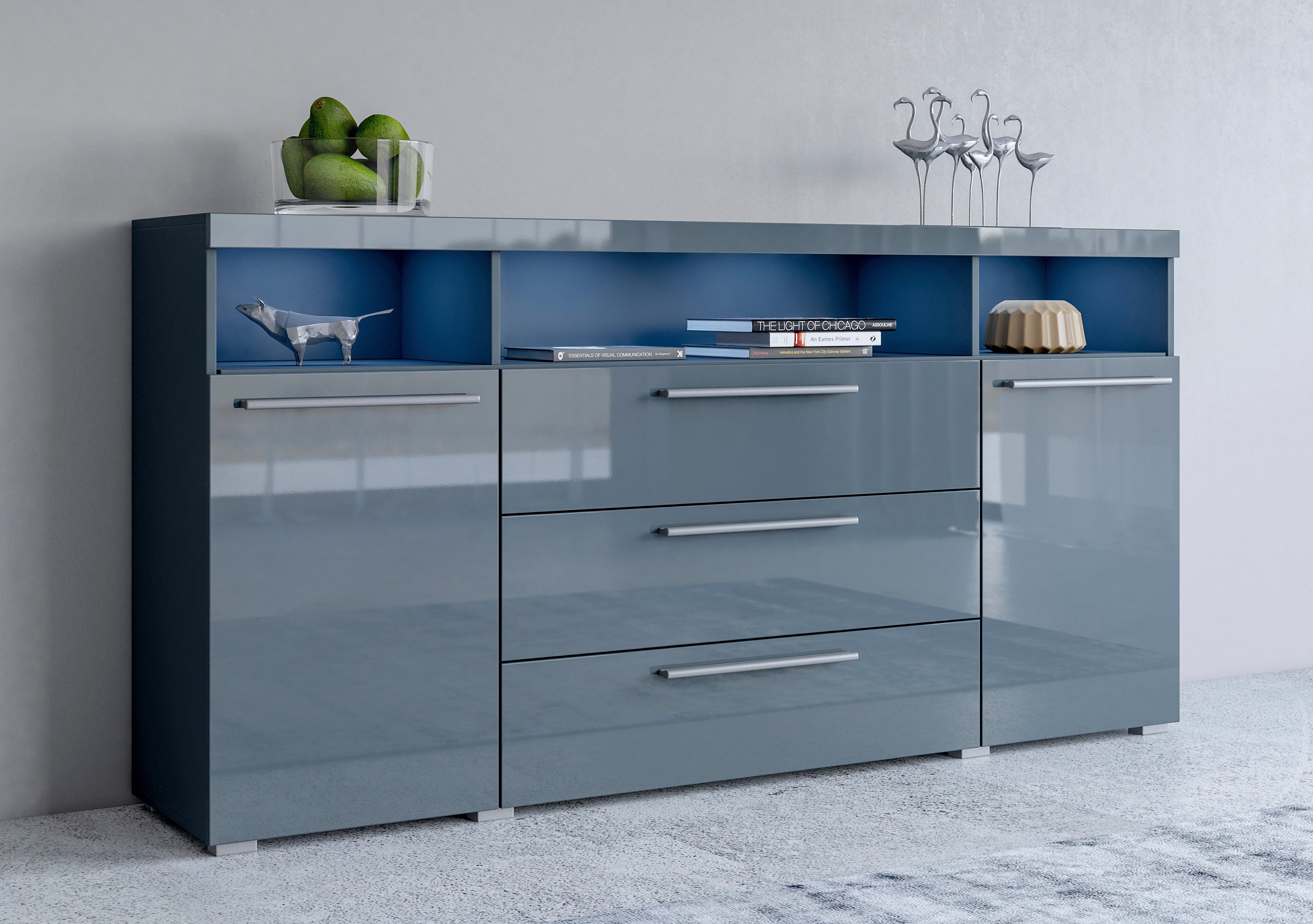 Helvetia Meble Dressoir India Breedte 182 cm