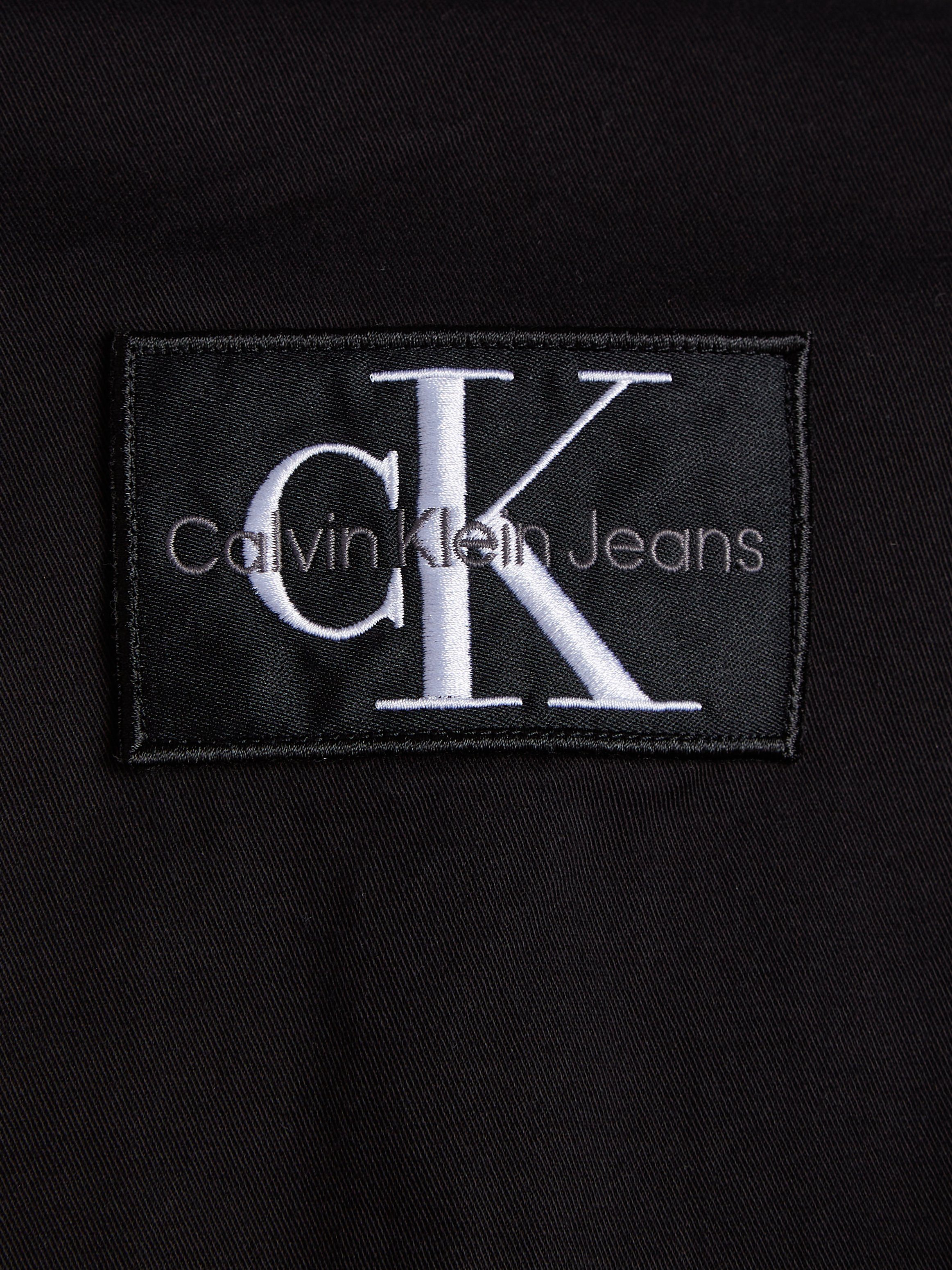 Calvin Klein Overhemd met lange mouwen MONOLOGO BADGE SHIRT