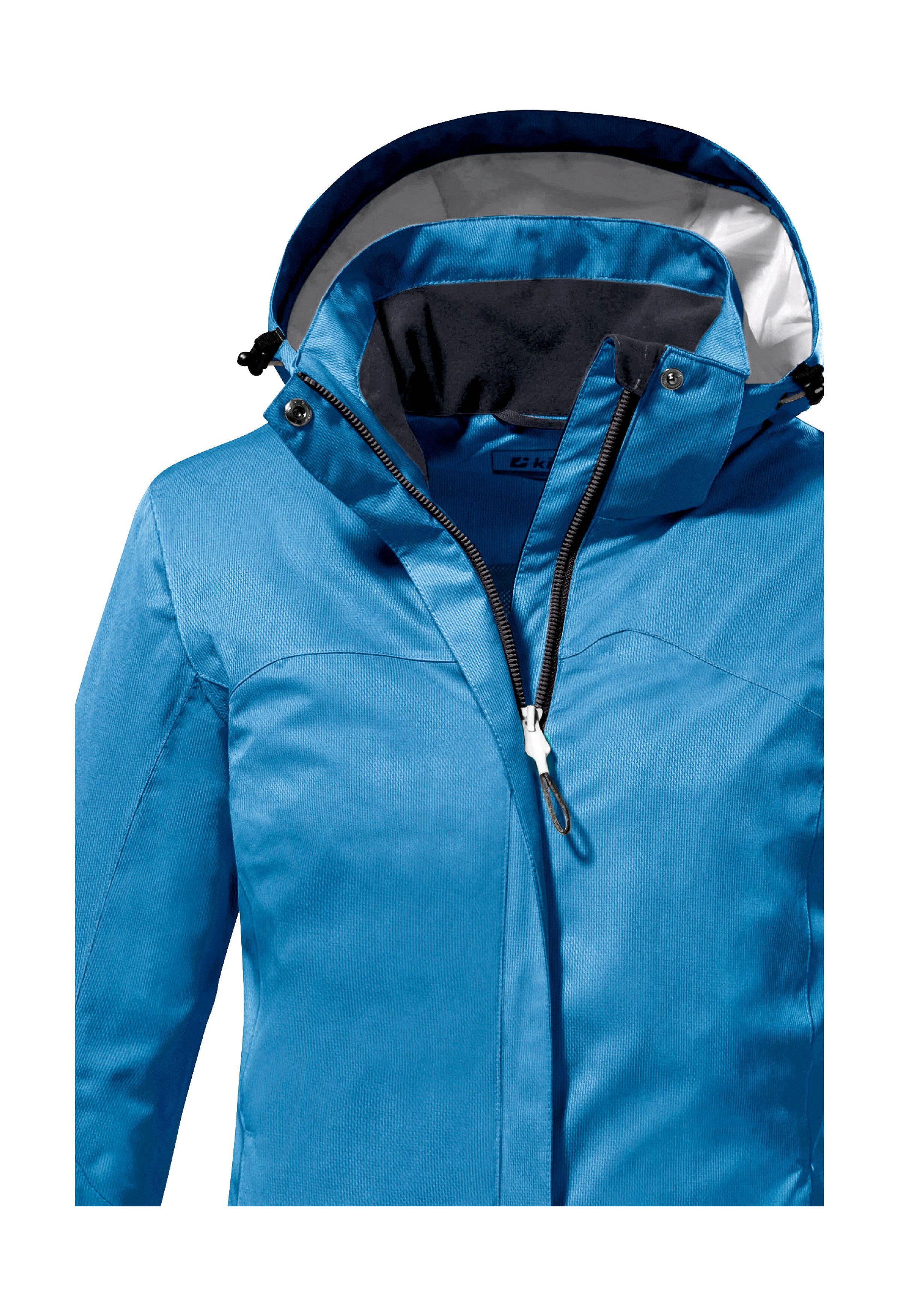 Killtec Outdoorjack KOS 133 WMN JCKT Water- en winddichte damesjack met afneembare capuchon, PFAS-vrij