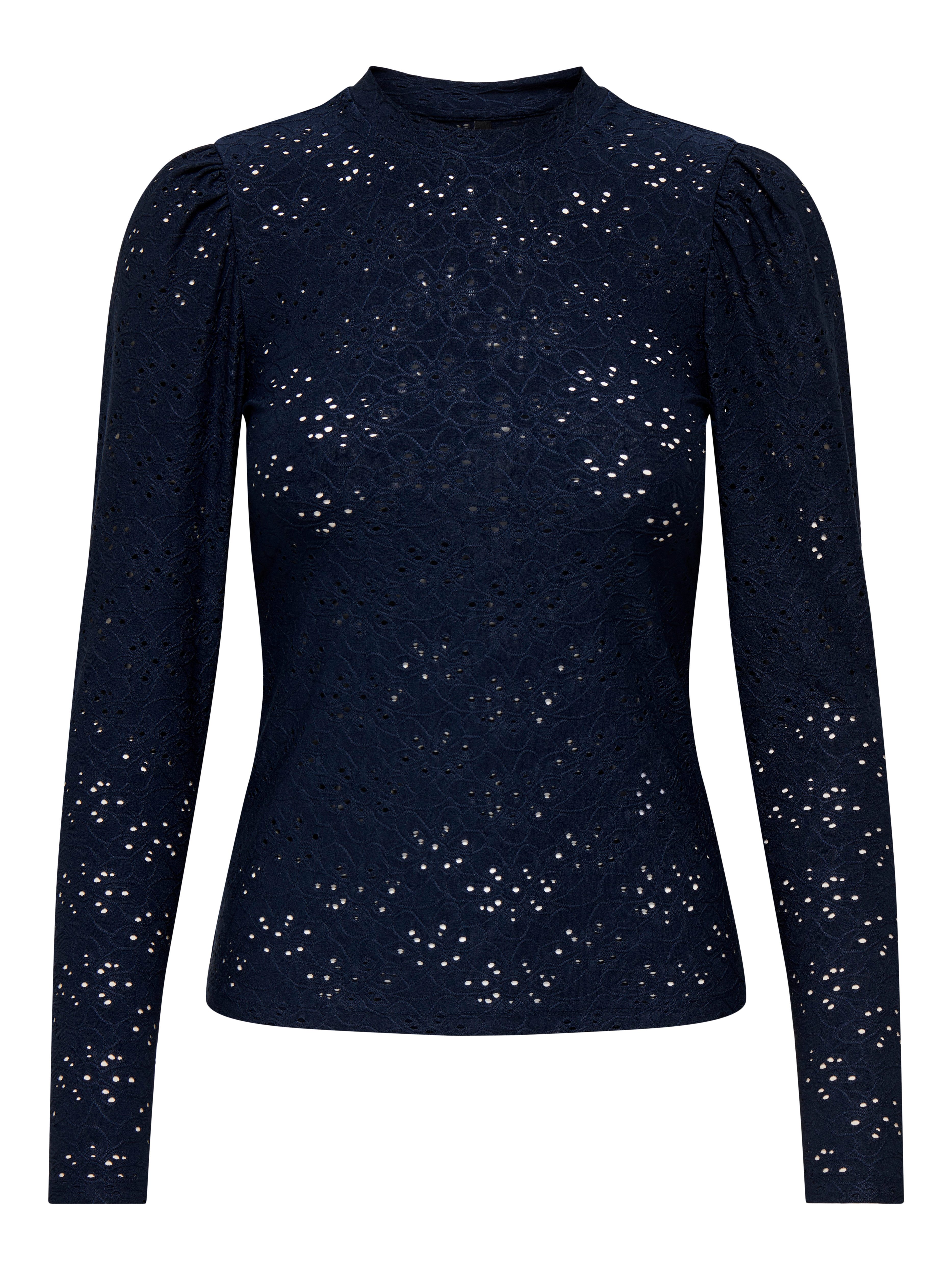 Only Shirt met lange mouwen ONLSMILLA L/S PUFF TOP JRS