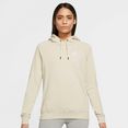 nike sportswear hoodie essential womens fleece pullover hoodie beige
