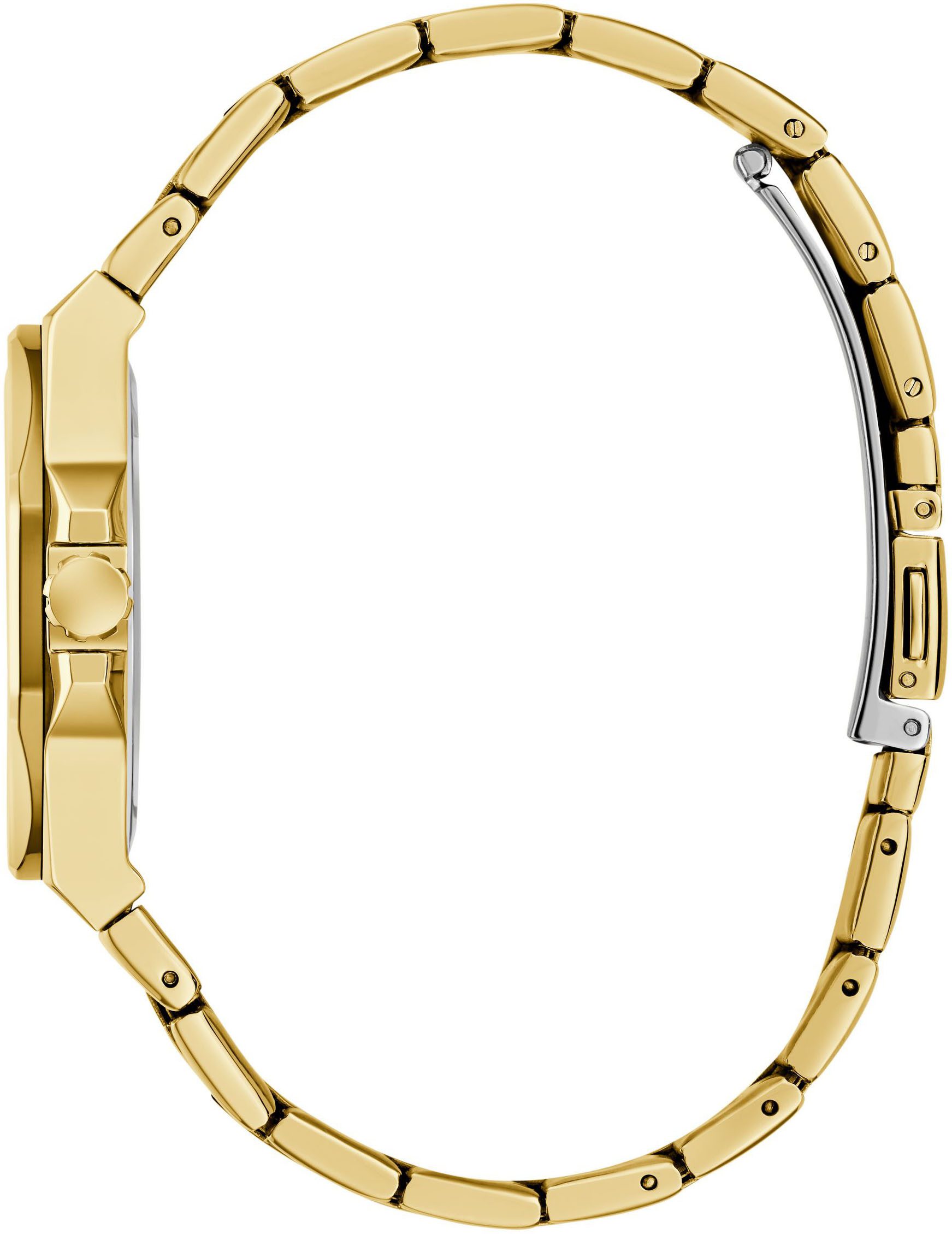 Guess Kwartshorloge Empress Horloge, dameshorloge, stalen armband
