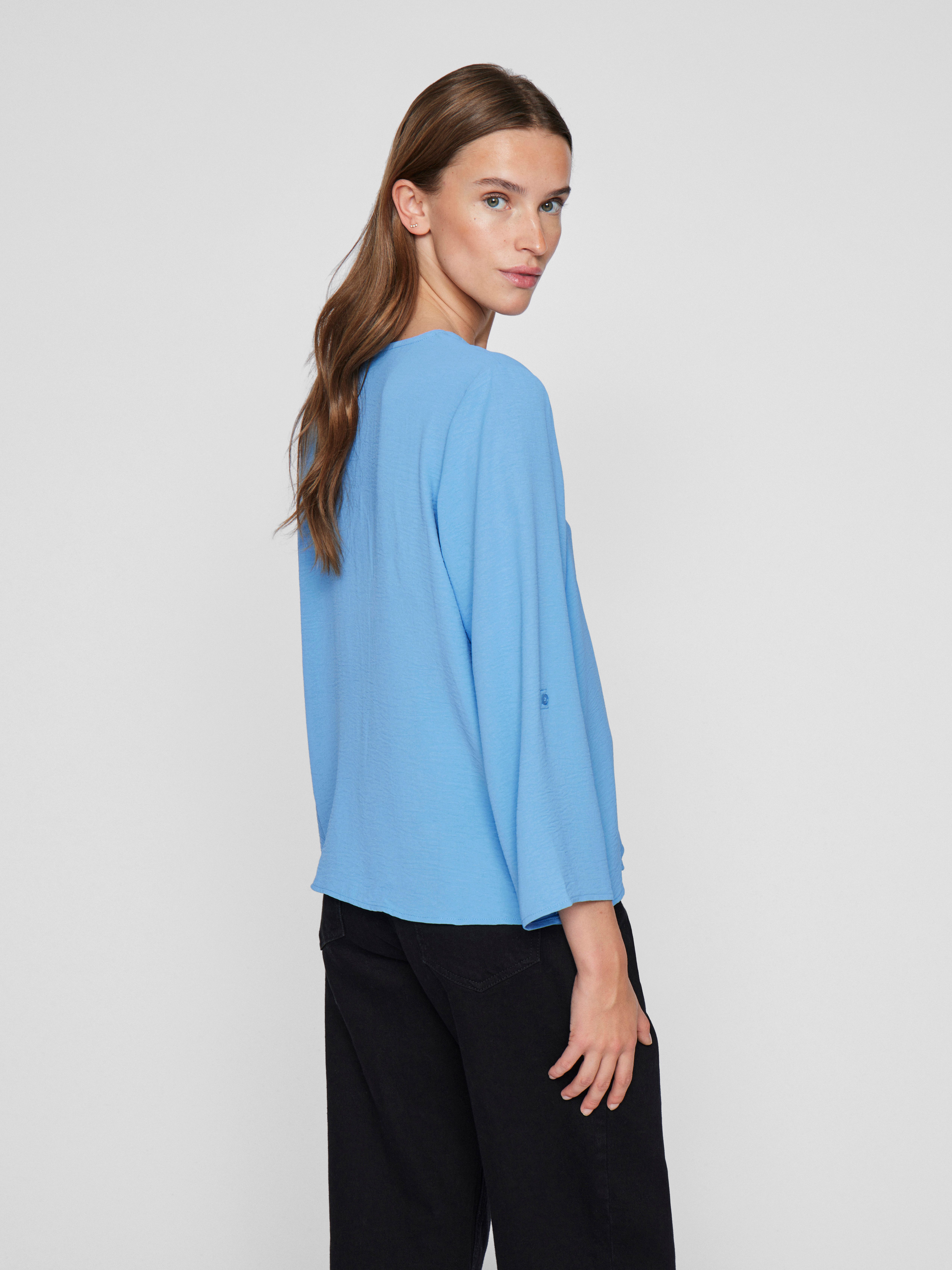 Vila Shirt VIJOSA 3/4 V-NECK TOP - NOOS