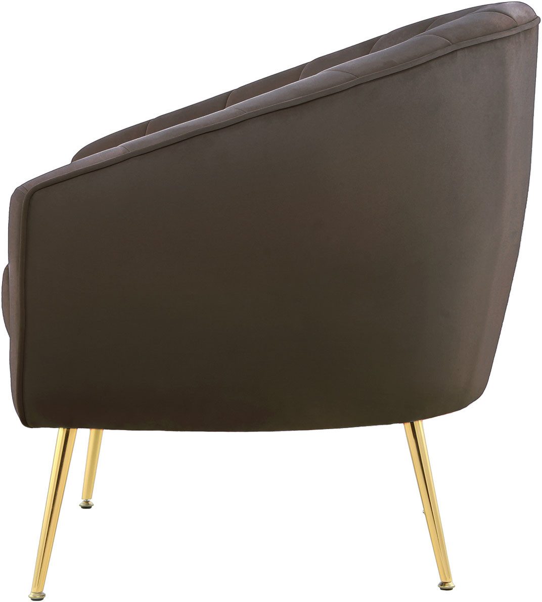 Kayoom Fauteuil Sofa Doreen 125, comfortabele fauteuil, eentonig ontwerp modern, ruimtebesparend, onderhoudsvriendelijk, fluwelen bekleding van stof (1 stuk)