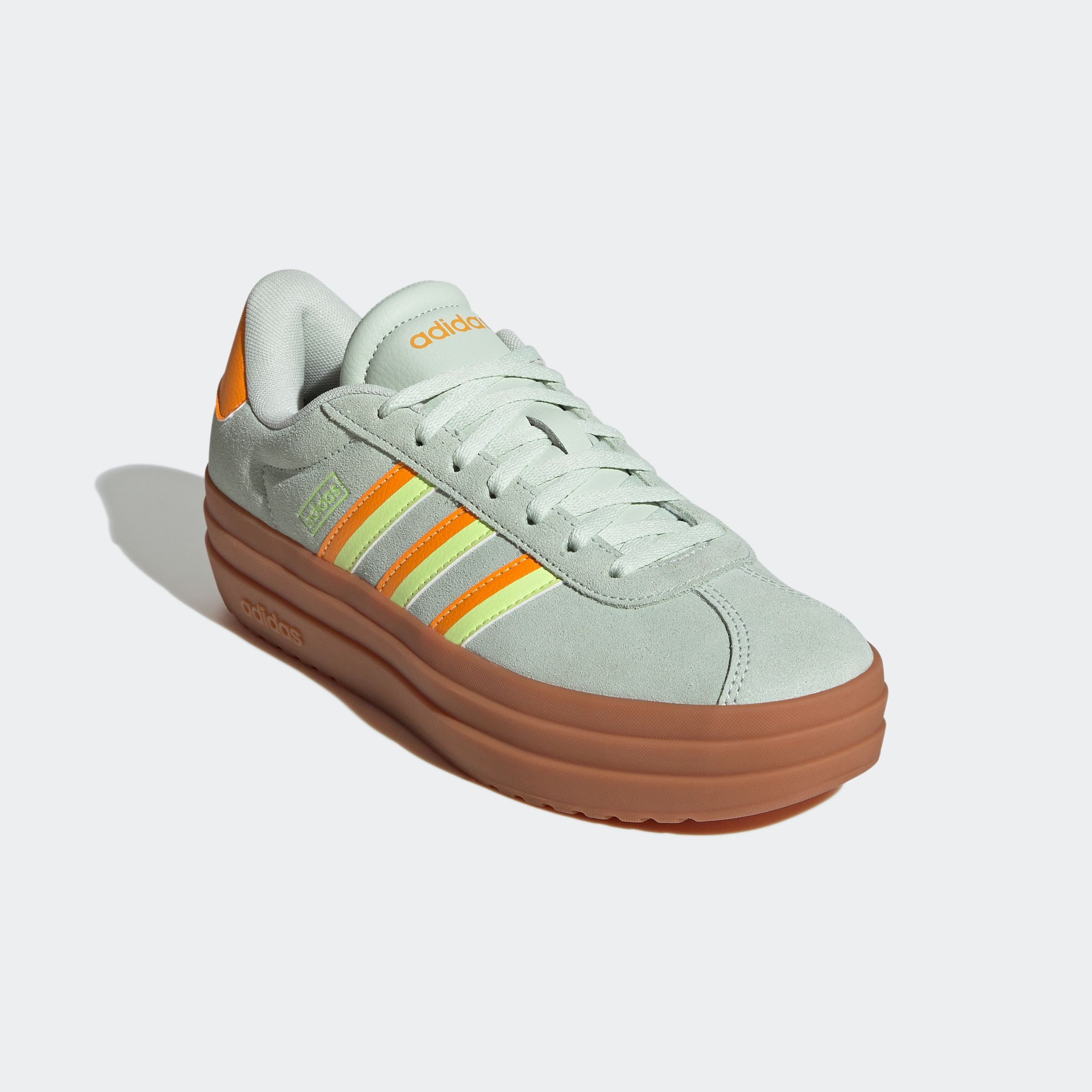 adidas Sportswear Sneakers VL COURT BOLD Design in de voetsporen van de adidas Gazelle Bold jongens lage sneakers maat 37 groen
