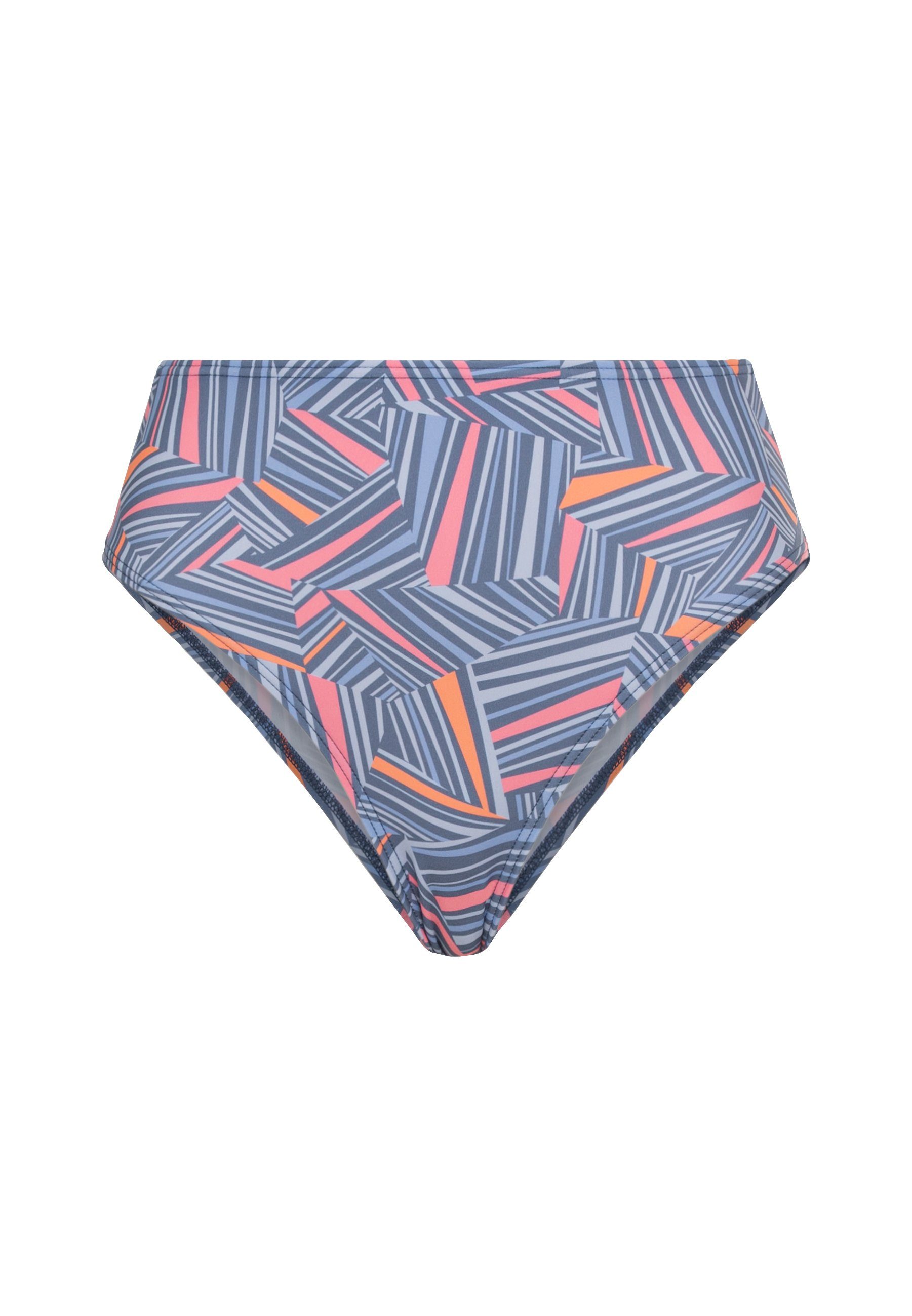 LSCN by LASCANA Highwaist-bikinibroekje Lisa met grafisch patroon