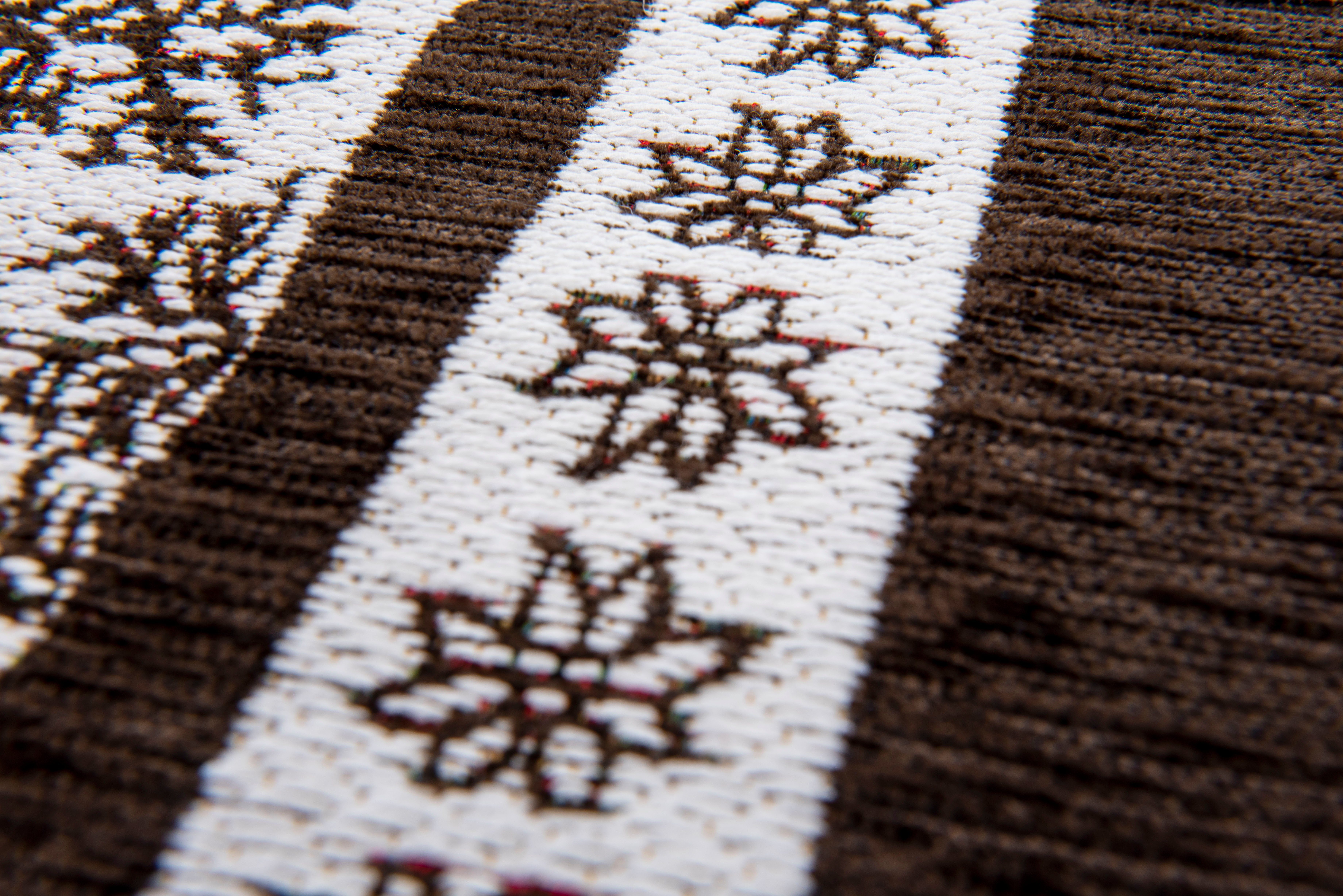 Gino Falcone Vloerkleed Vintages Corji decoratief alpine motief in de rand