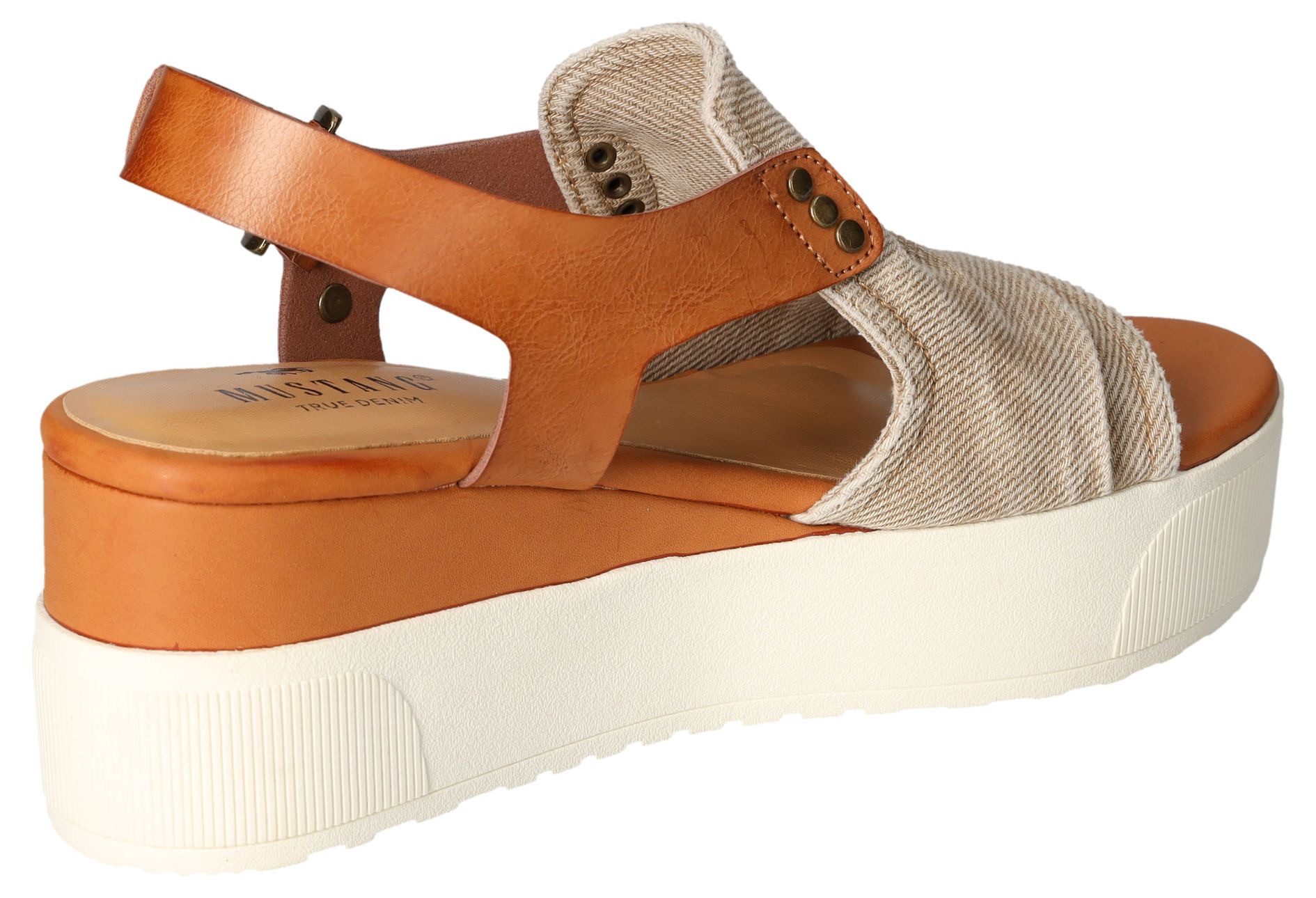 Mustang Shoes Sleehaksandaaltjes