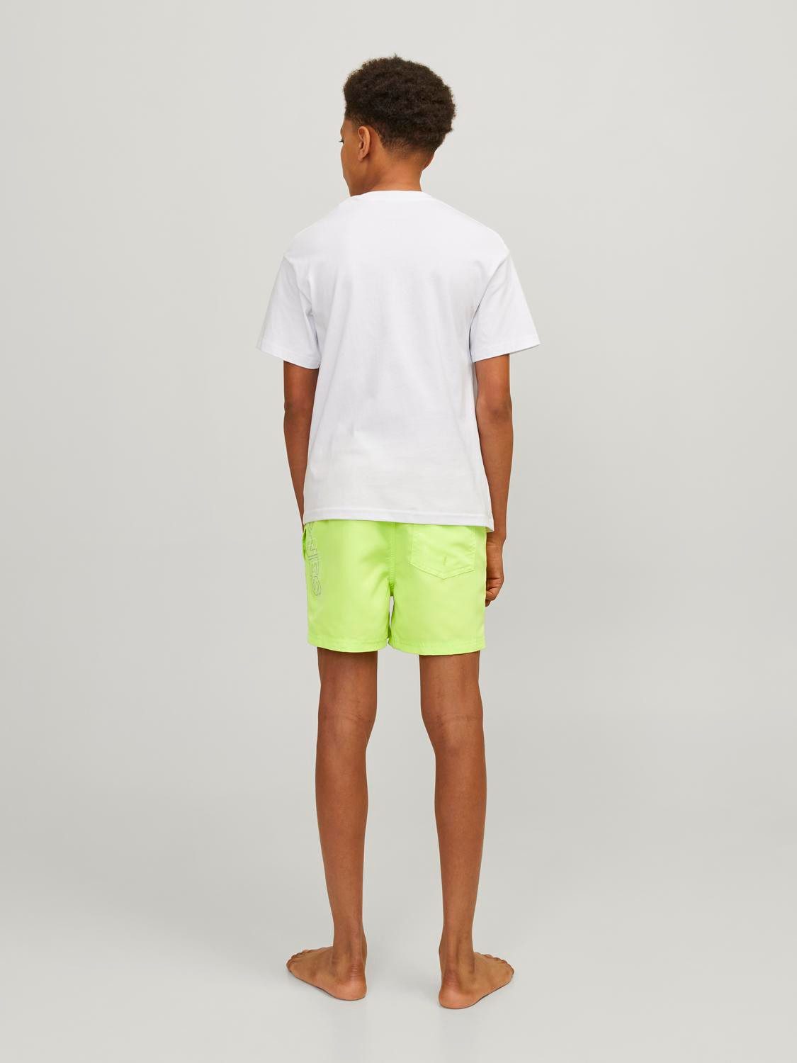 Jack & Jones Junior Zwemshort JPSTFIJI JJSWIM DOUBLE LOGO LY SN JNR