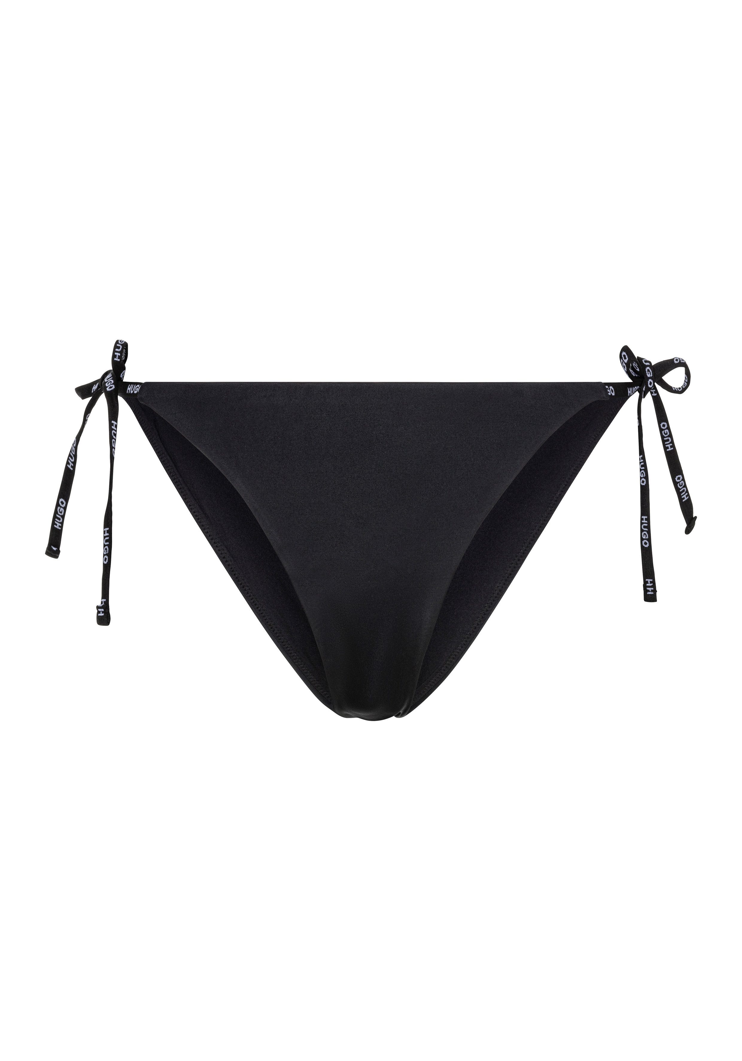 HUGO underwear Bikinibroekje PURE_SIDE TIE met contrastkleurige inzetten