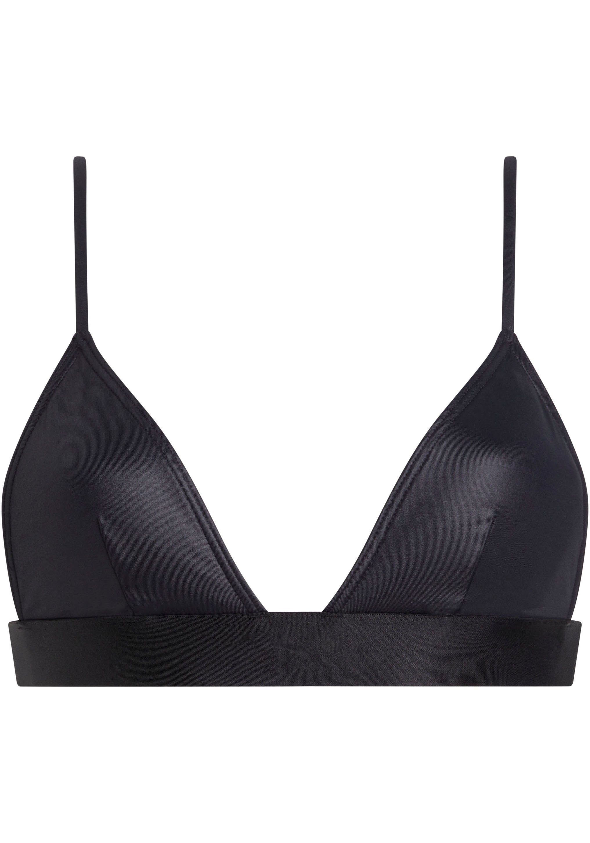 Calvin Klein Swimwear Triangel-bikinitop TRIANGLE-RP met een lichte glans