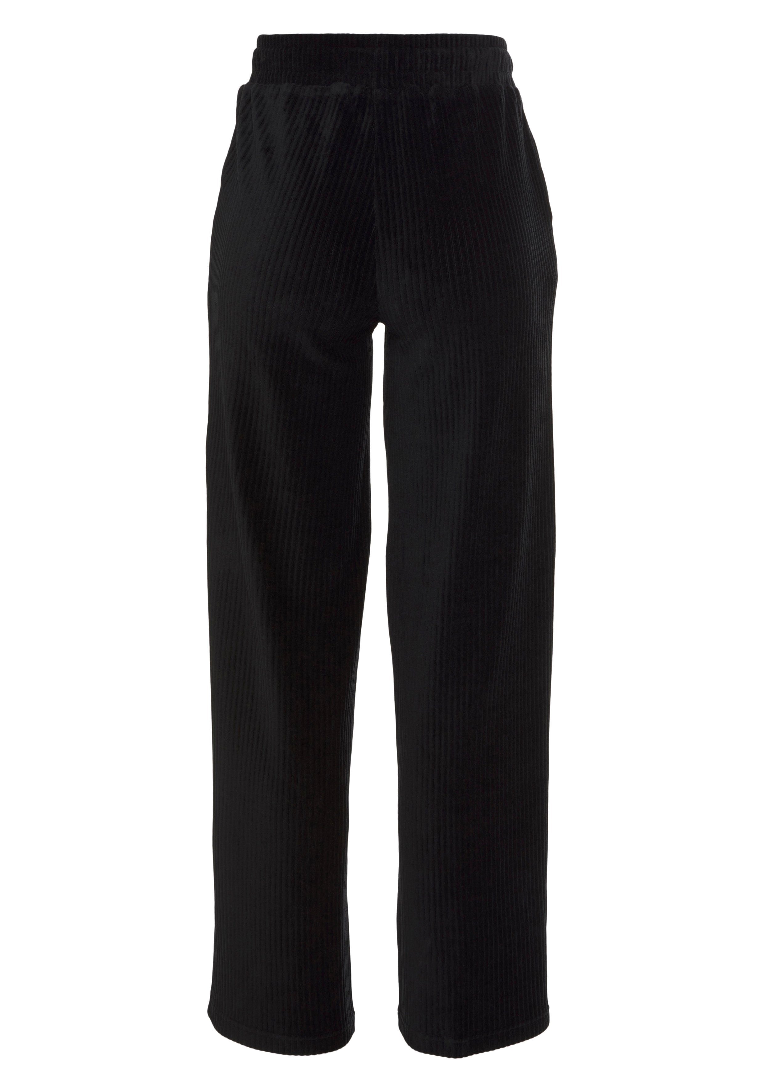 Vivance Homewearbroek -Loungebroek met brede elastische cord structuur, loungewear