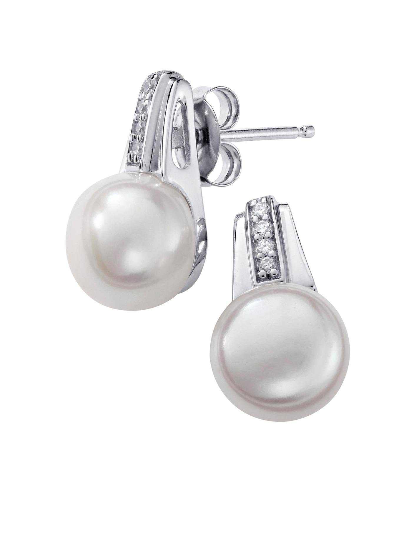 Lady Oorstekers dames oorbellen zilver(kleur)