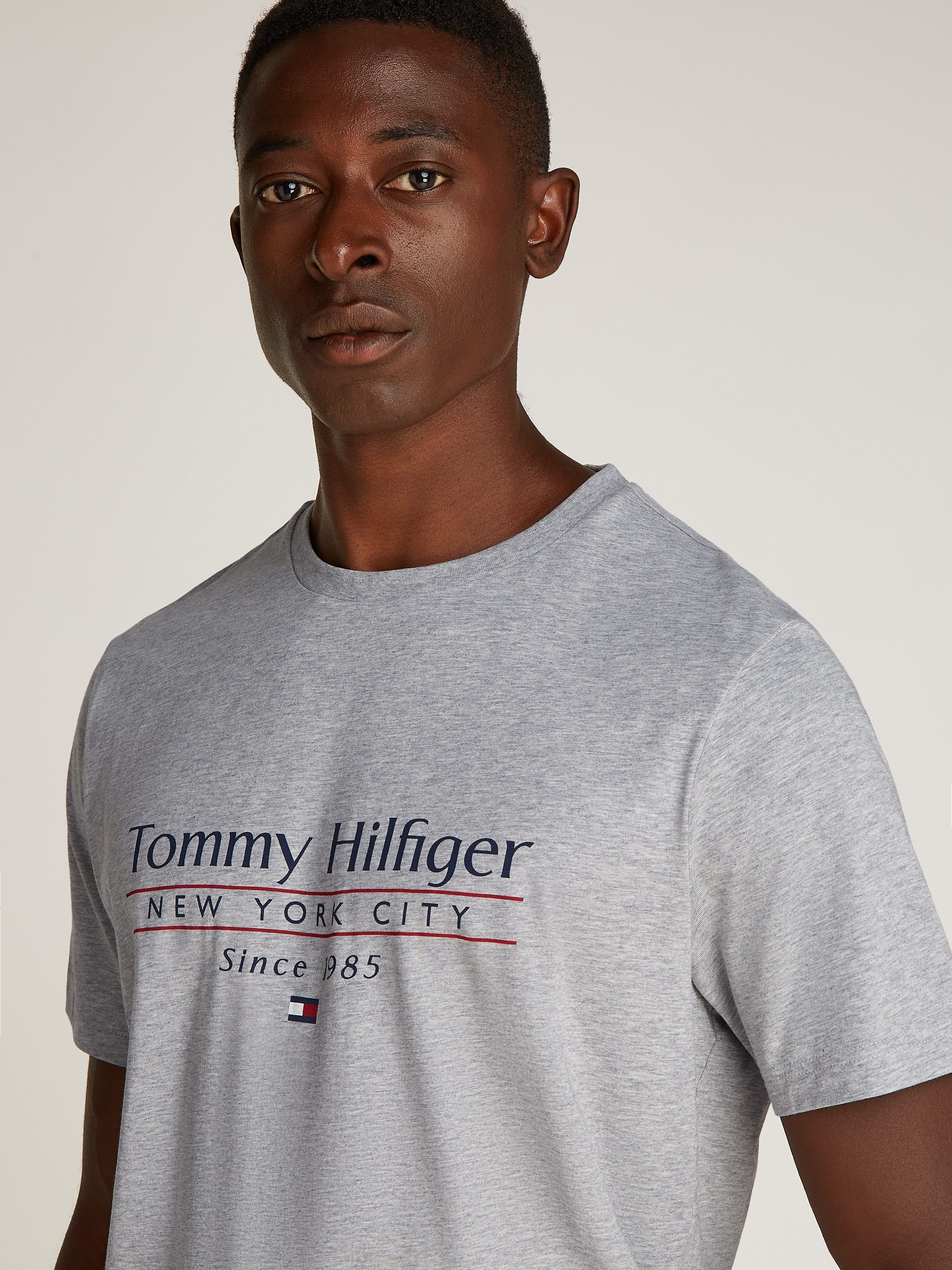 Tommy Hilfiger T-shirt HILFIGER CENTER STACK TEE