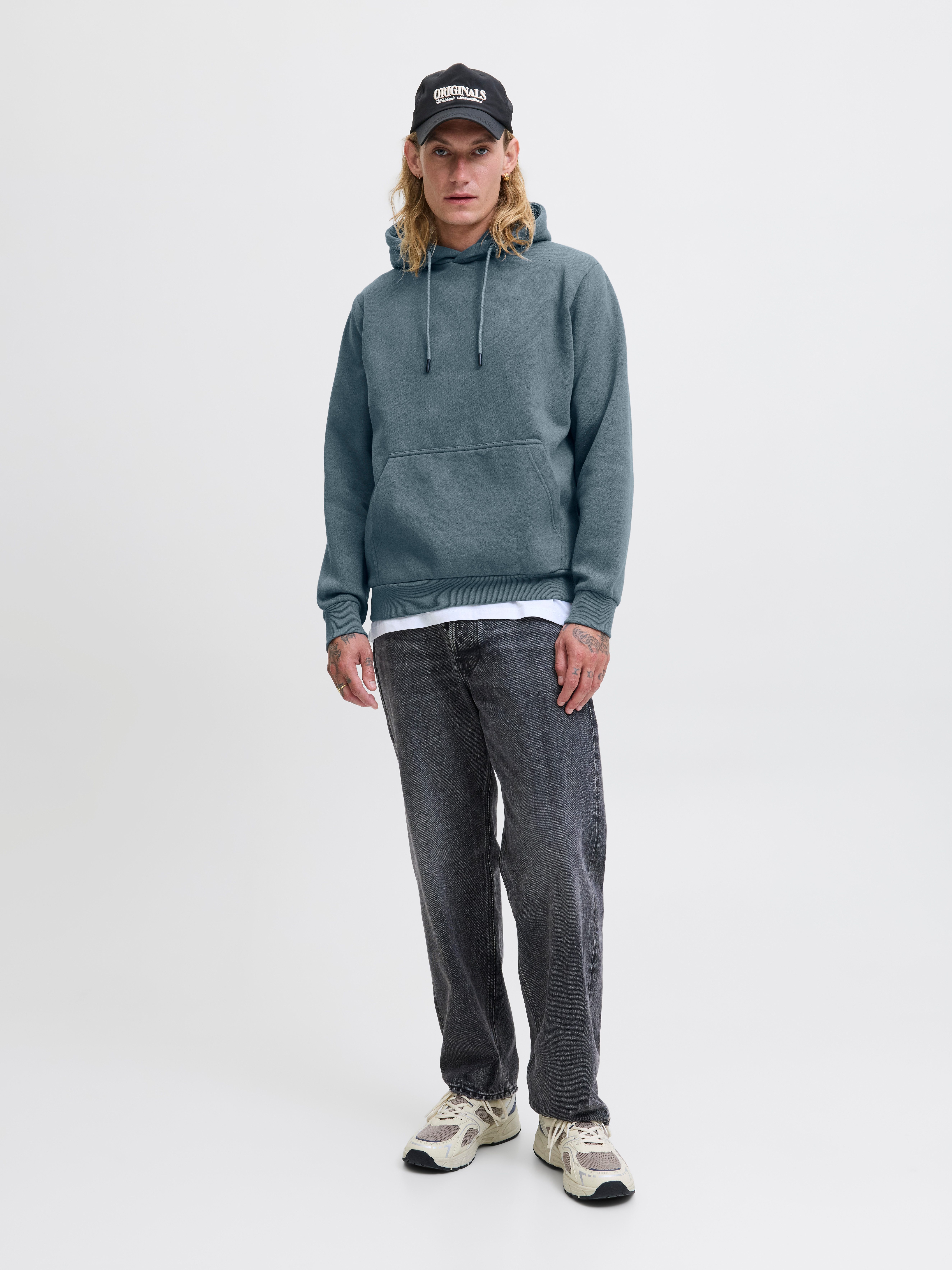 Jack & Jones Hoodie JJEBRADLEY SWEAT HOOD NOOS