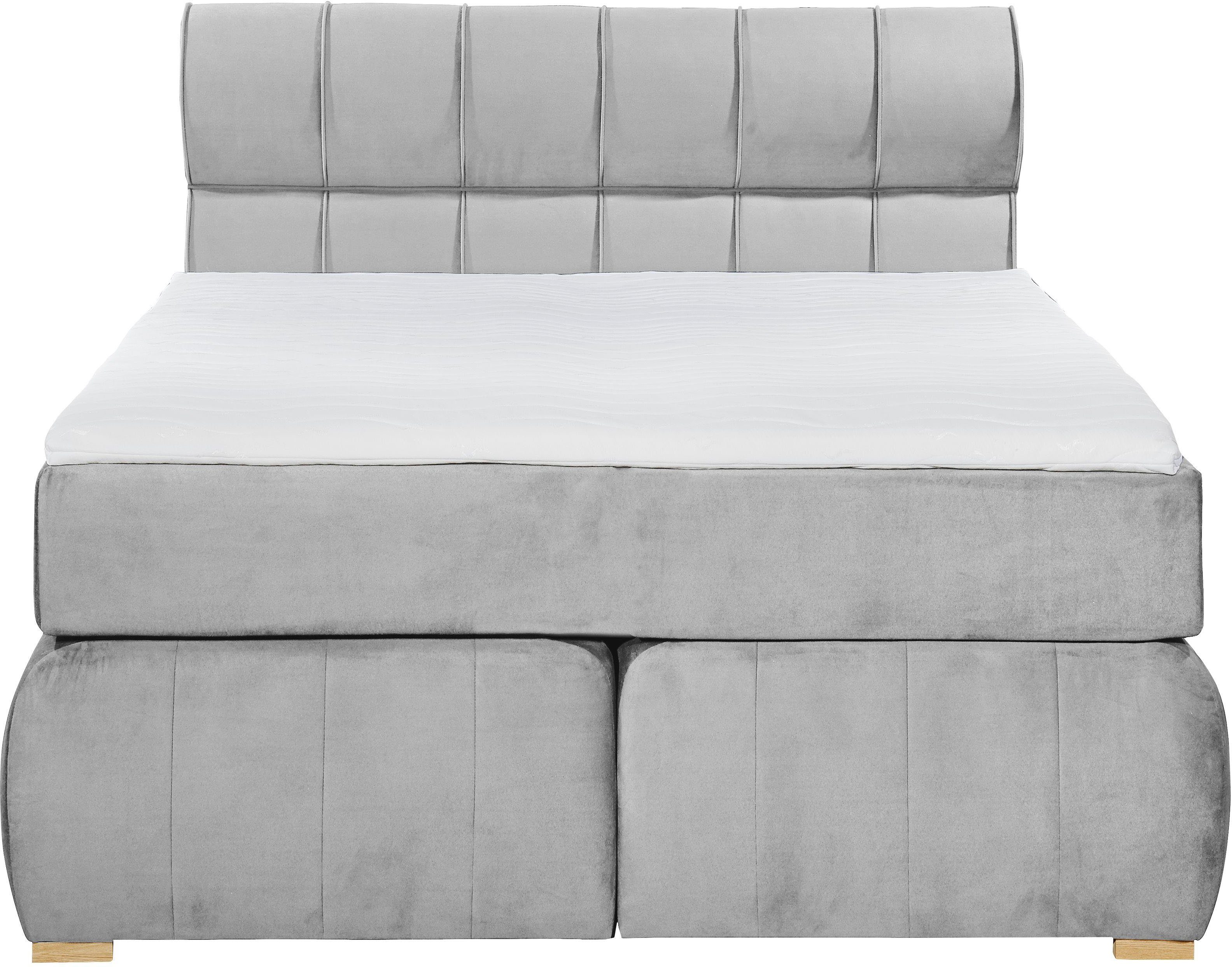 Places of Style Boxspring Felicia in h4, incl. matrastopper en bedbox