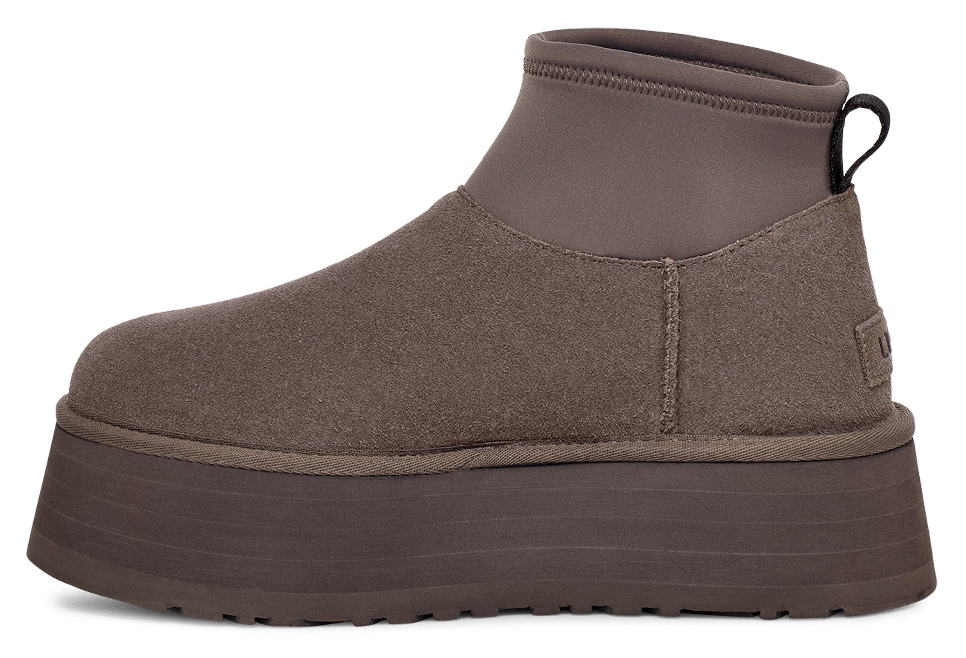 UGG Plateaulaarsjes CLASSIC MINI DIPPER instap boots, winterlaarzen, snowboots met plateauzool