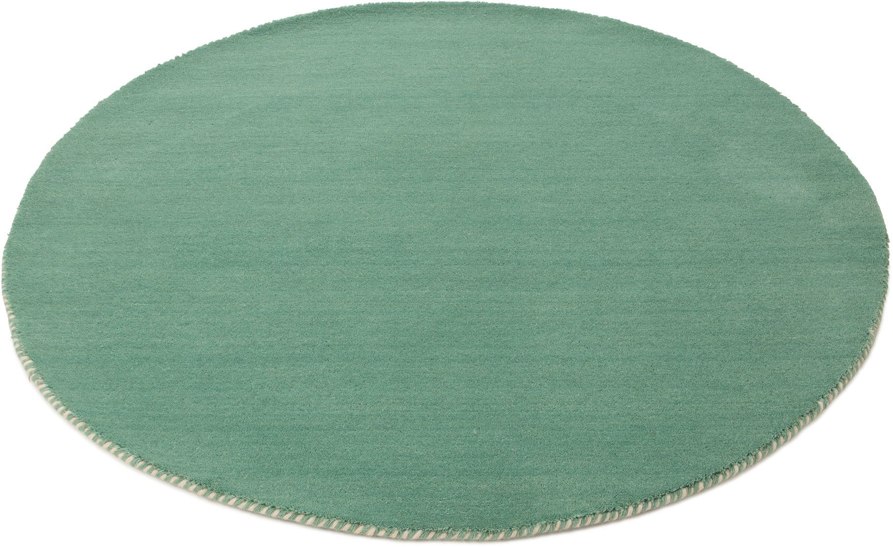 carpetfine Wollen kleed Gabbeh Lola Uni met natuurlijk plantaardig materiaal handgeweven, ook als loper