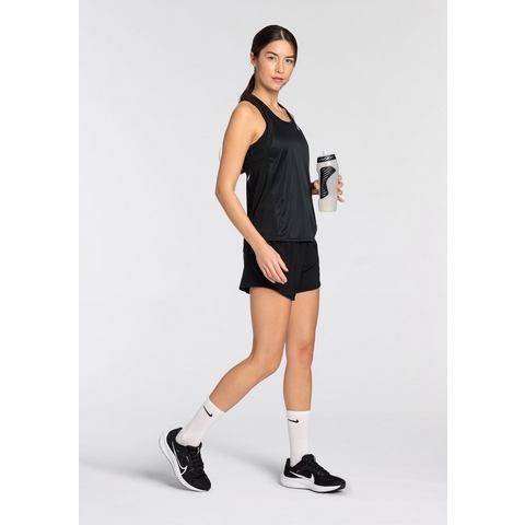 Nike Nike dri-fit race hardlooptanktop zwart dames dames