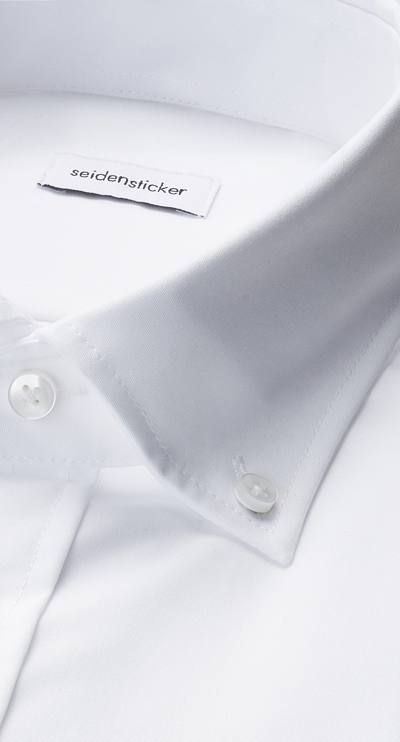 seidensticker Businessoverhemd Zwarte roos Regular 1/1 button-down kraag effen