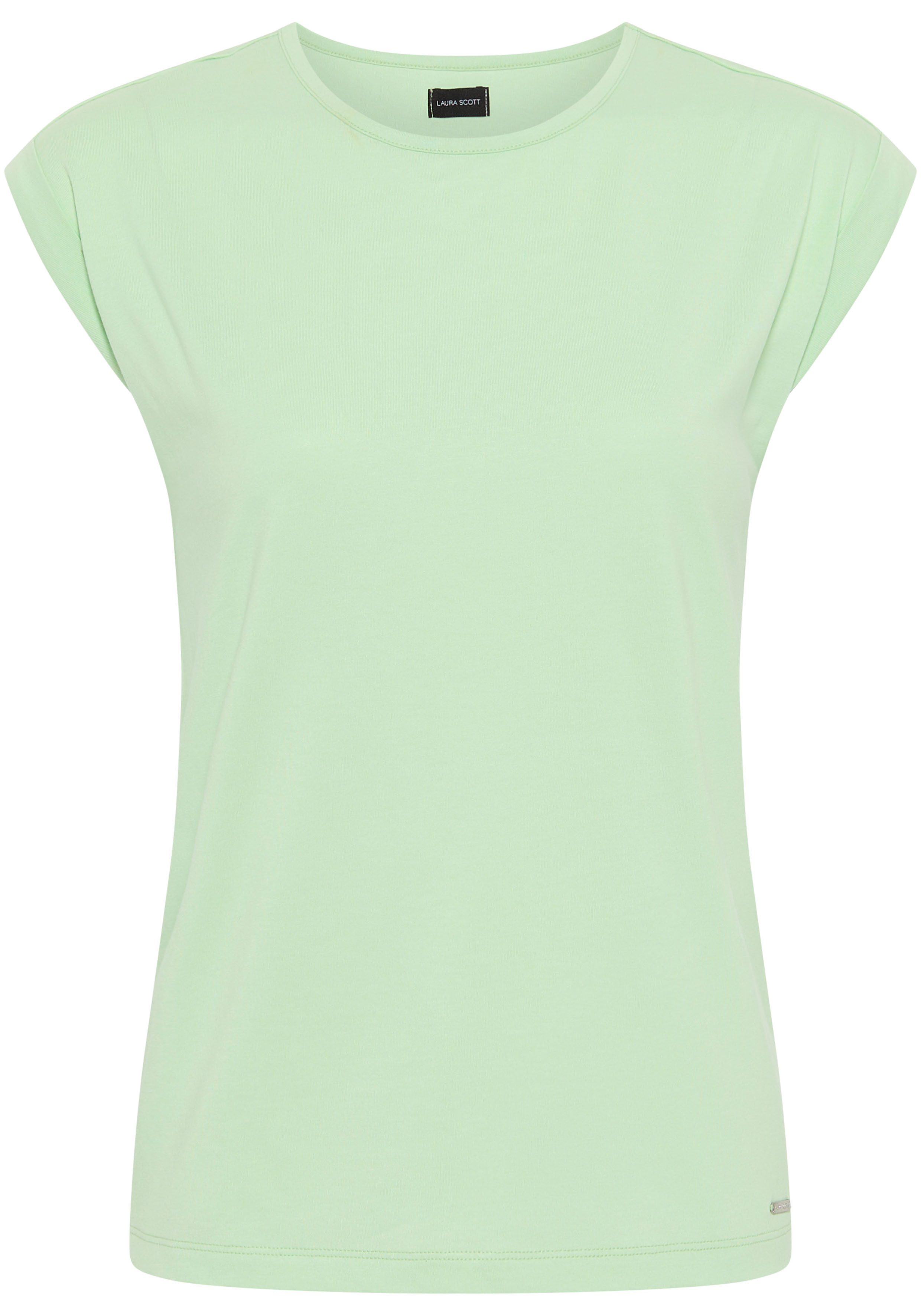 Laura Scott T-shirt in moderne kleuren (4-delig 4-delige set)