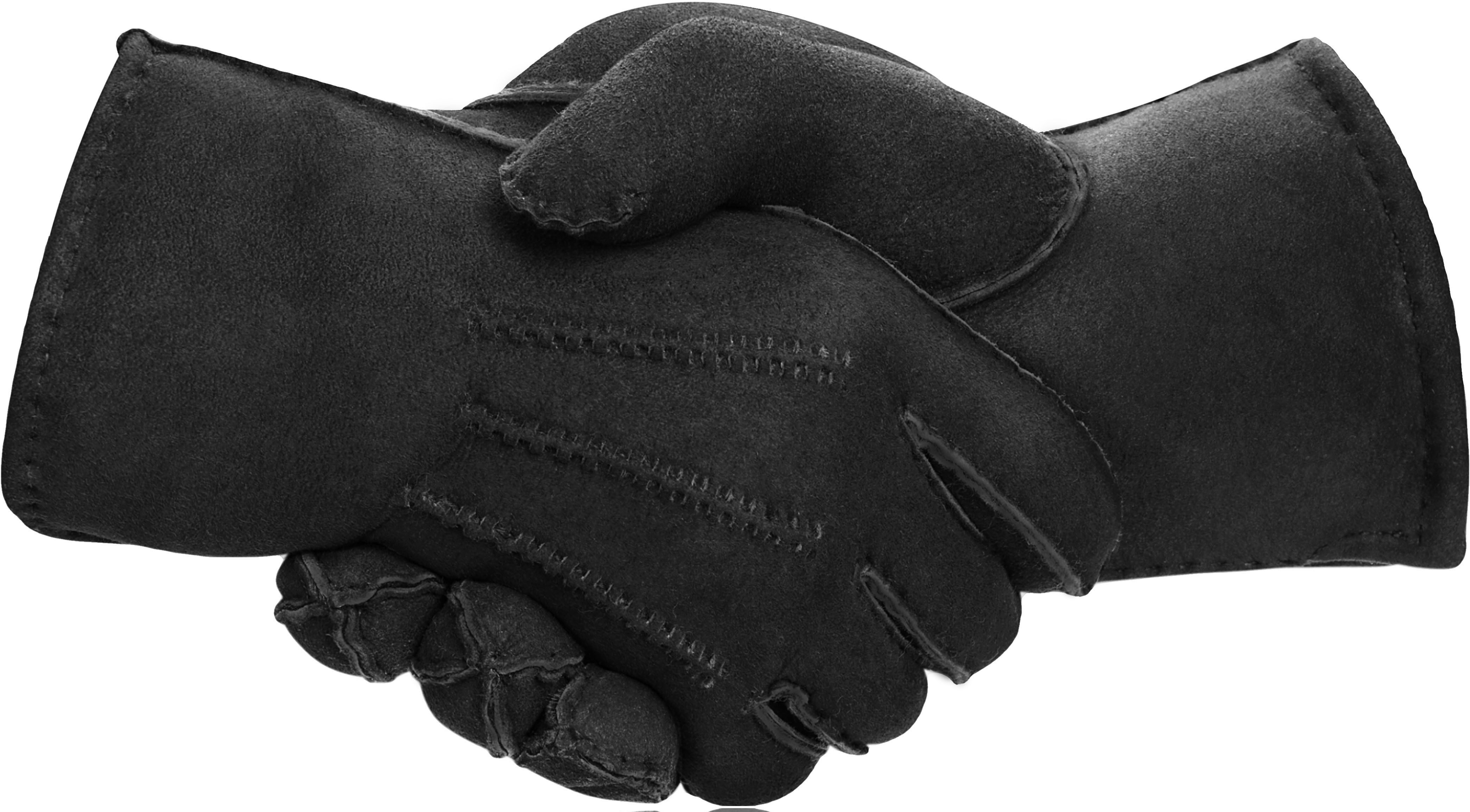 PEARLWOOD Leren handschoenen ademend, temperatuurregulerend, wind- en waterafstotend