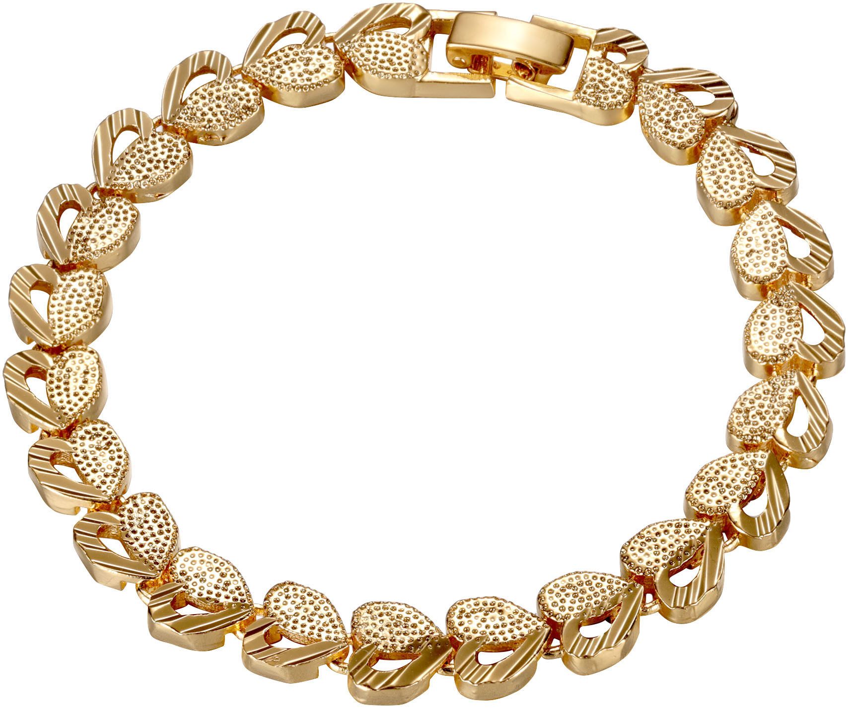 Firetti Armband Sieraden cadeau koper armband hartschakelketting liefde dames armbanden goud