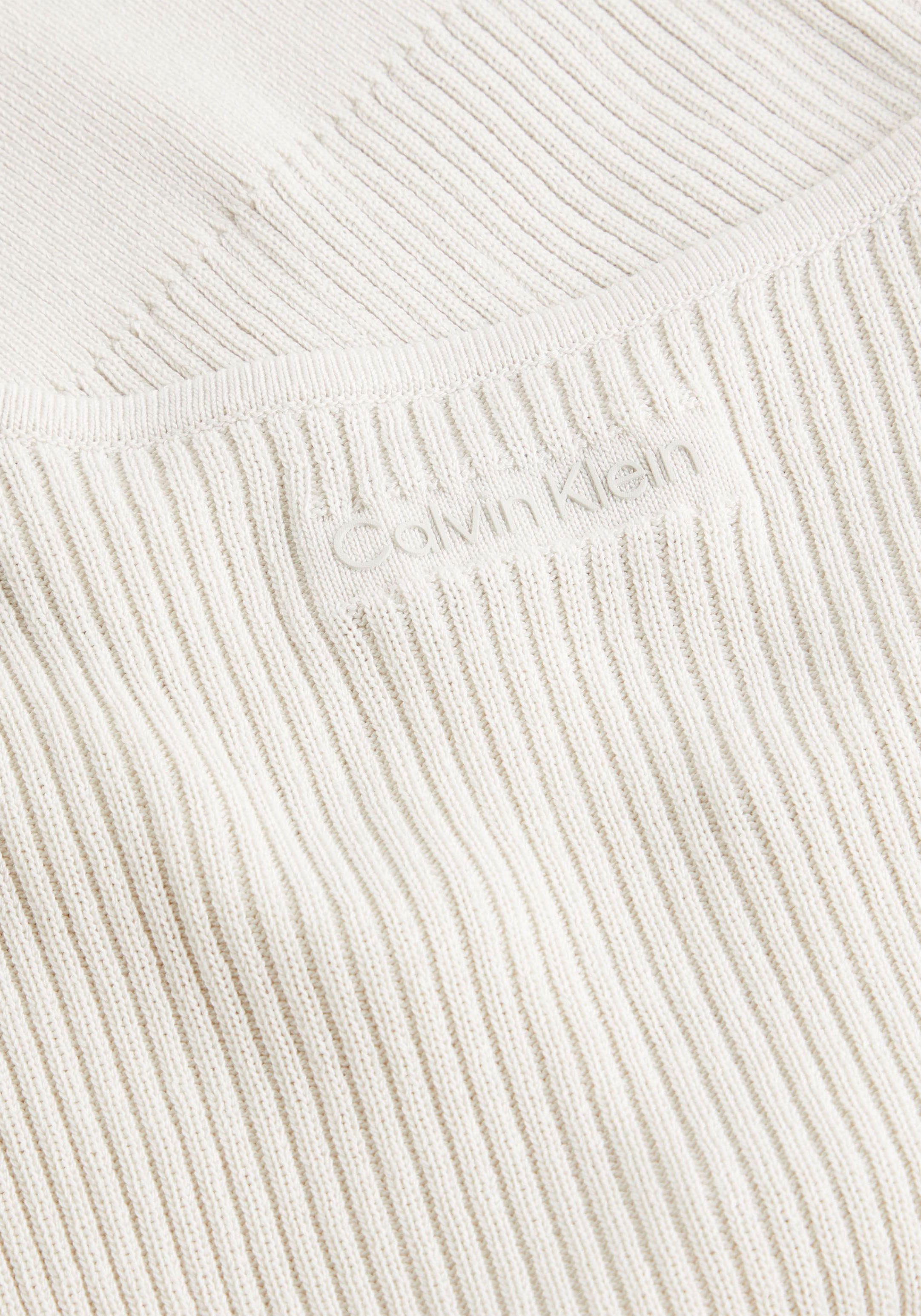 Calvin Klein Gebreide trui met haakjessluiting