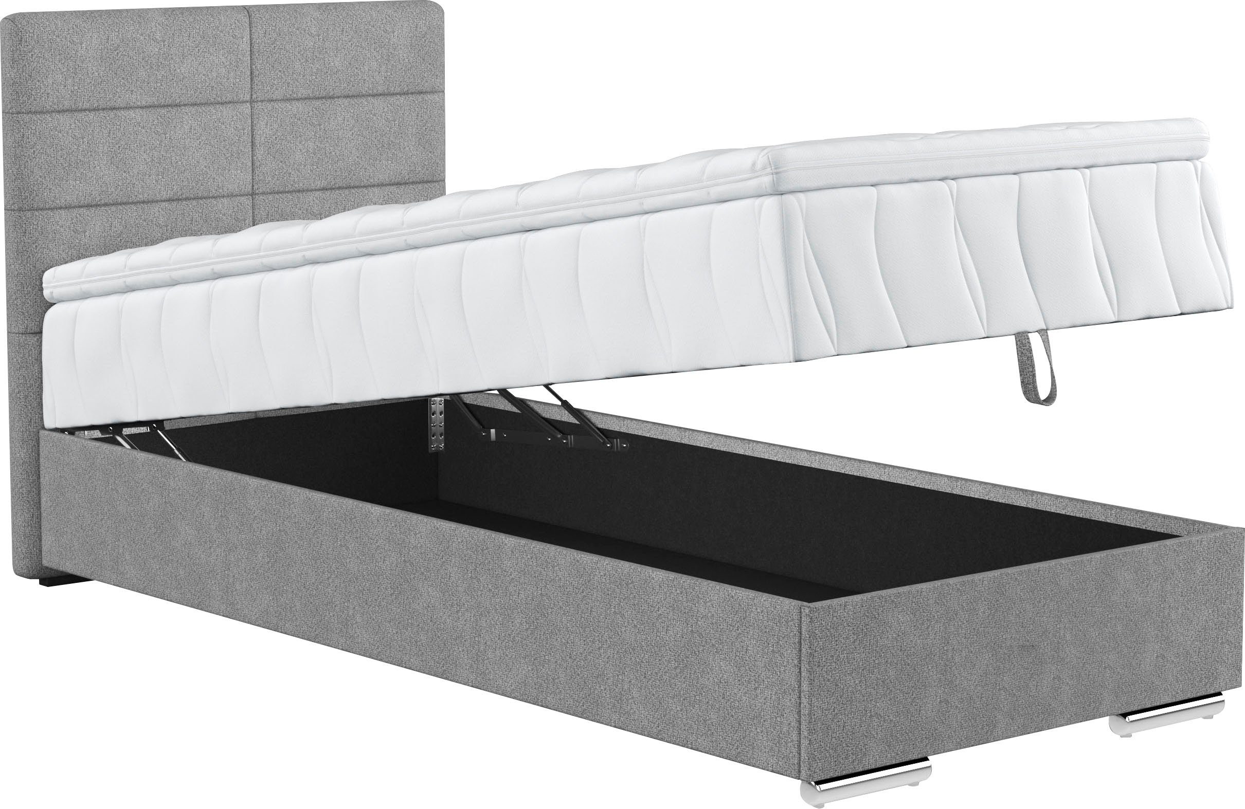 COTTA Boxspring Tom met bedkist, topmatras en sierkussen