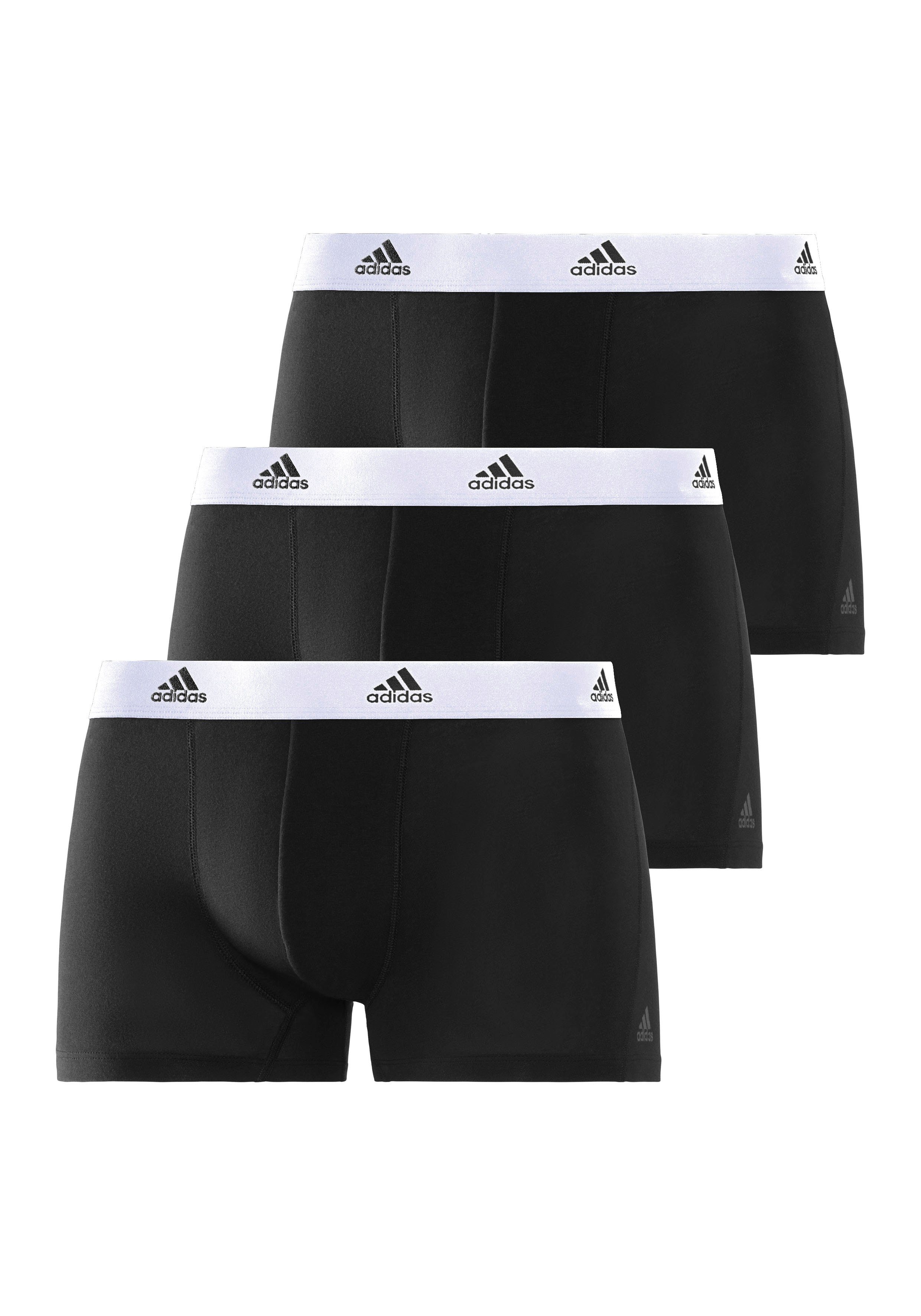 Adidas Sportswear Boxershort Active Flex Cotton met zachte naadverwerking en tonale logo (3 stuks)