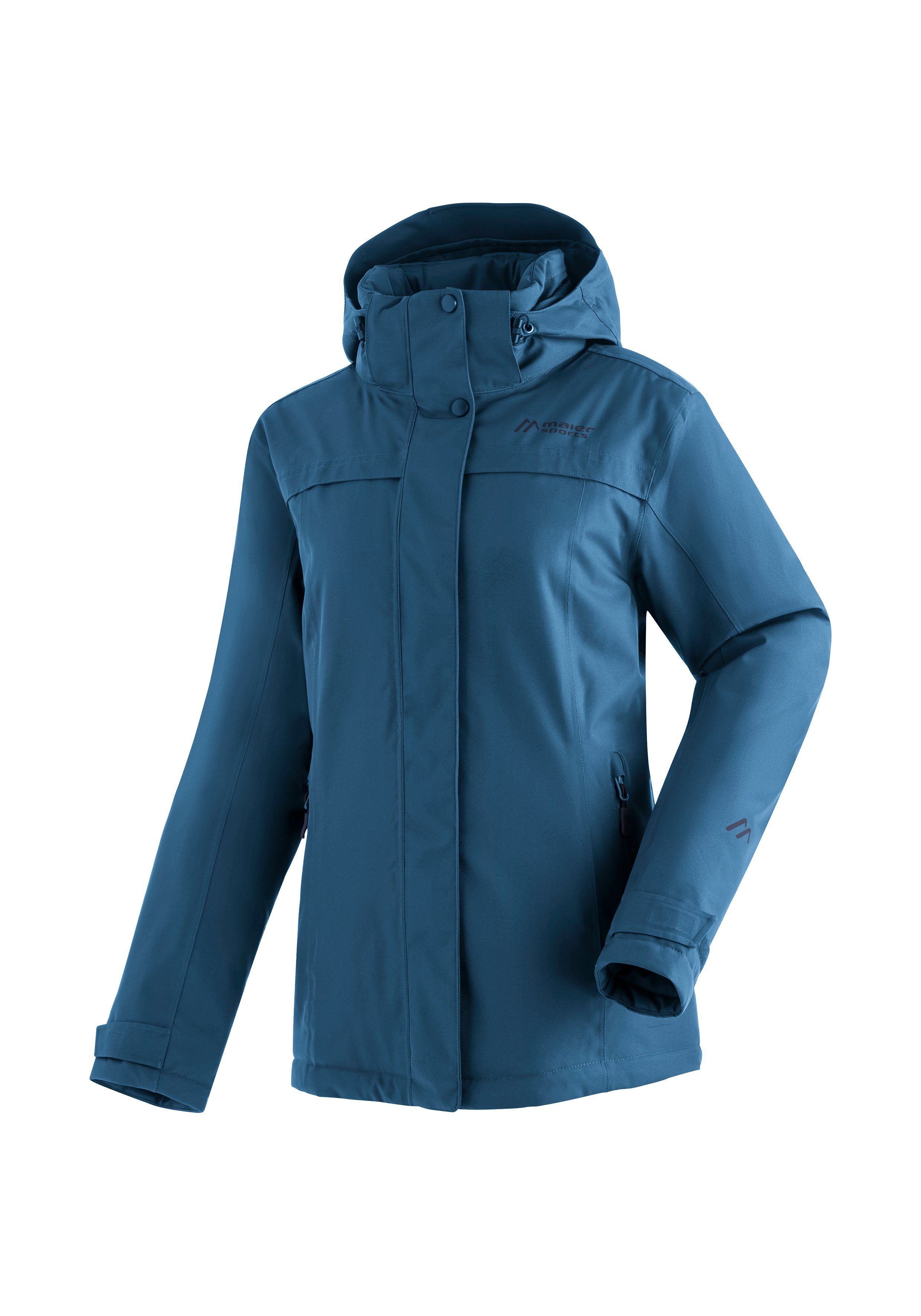 Maier Sports Functioneel jack Lisbon Damesjack warm gewatteerd winterjack wind waterdicht regular fit